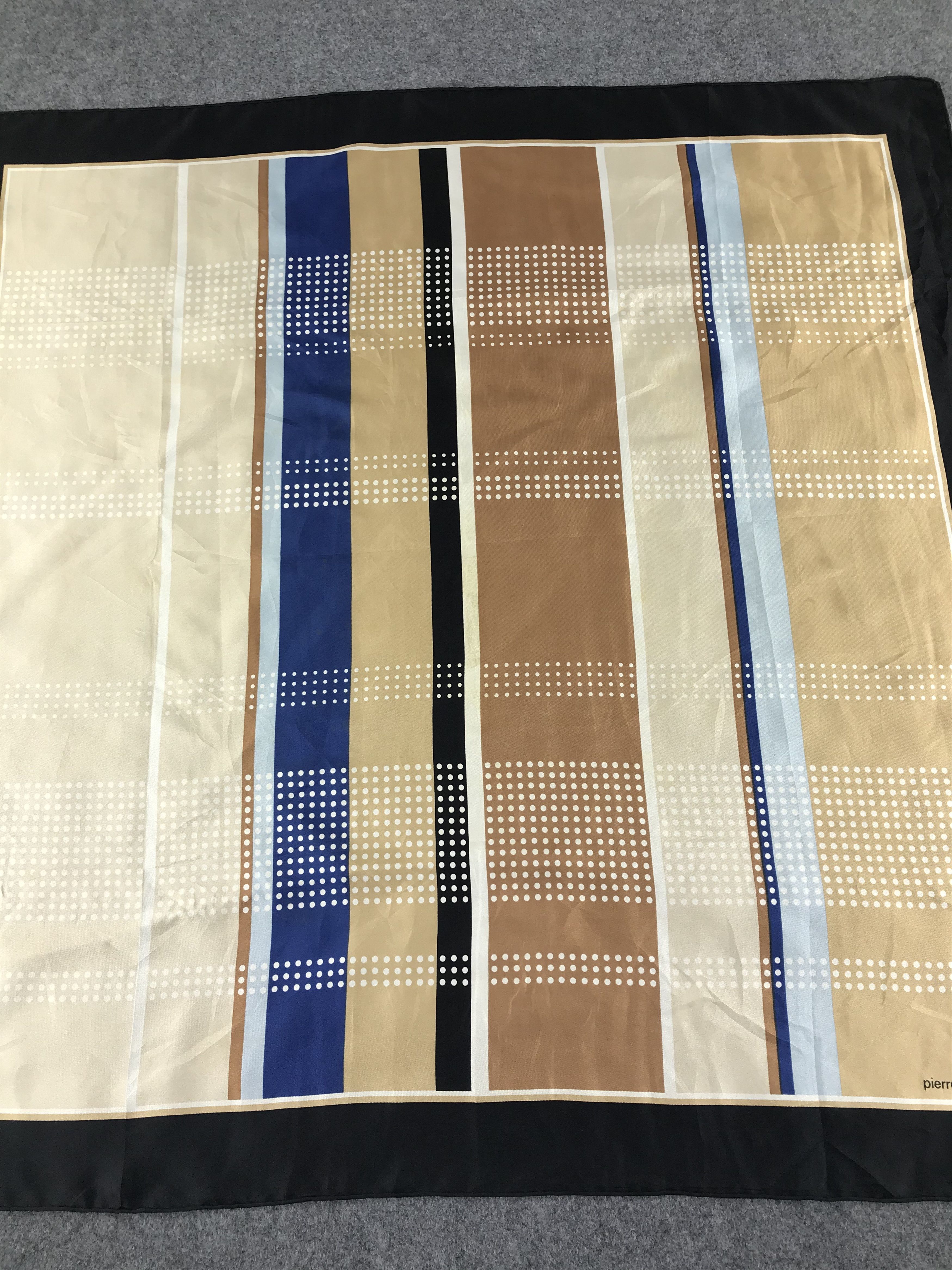 Pierre Cardin Vintage Pierre Cardin Abstract Silk Scarf M02 Size ONE SIZE - 6 Thumbnail