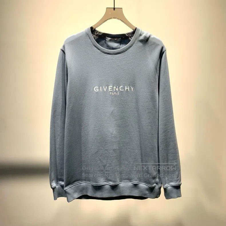 Givenchy Givenchy Gray Crewneck Hoodie Size US S / EU 44-46 / 1 - 1 Thumbnail