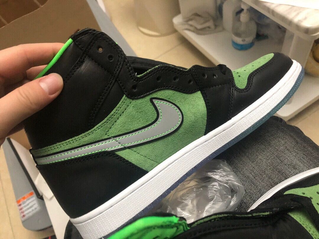 Nike Nike Air Jordan 1 High Zoom Zen Green 44 Brand New Size US 11 / EU 44 - 5 Thumbnail
