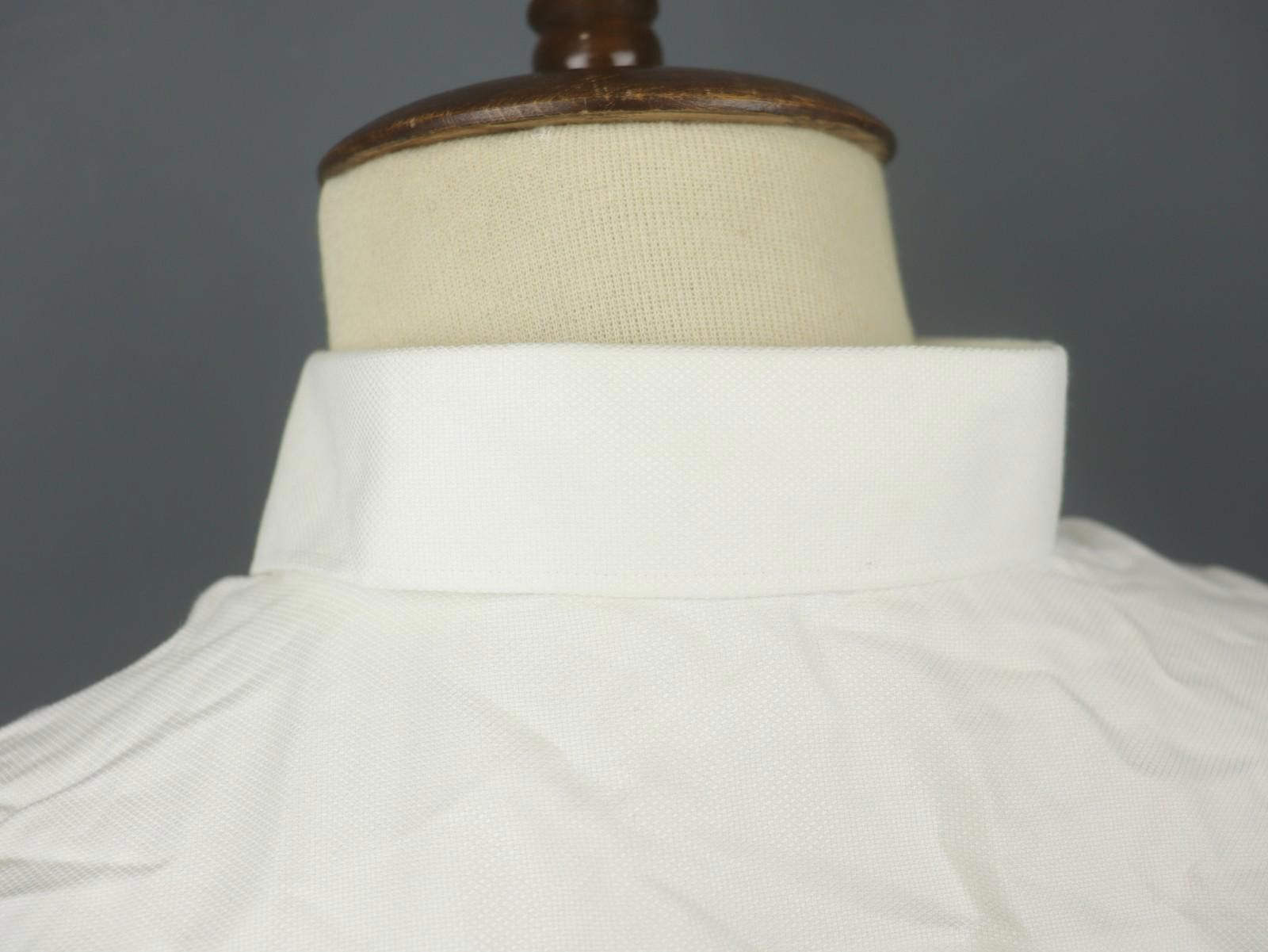 Suitsupply Suitsupply White Cotton Collared Slim Dress Shirt Size 40 Size 38R - 12 Thumbnail