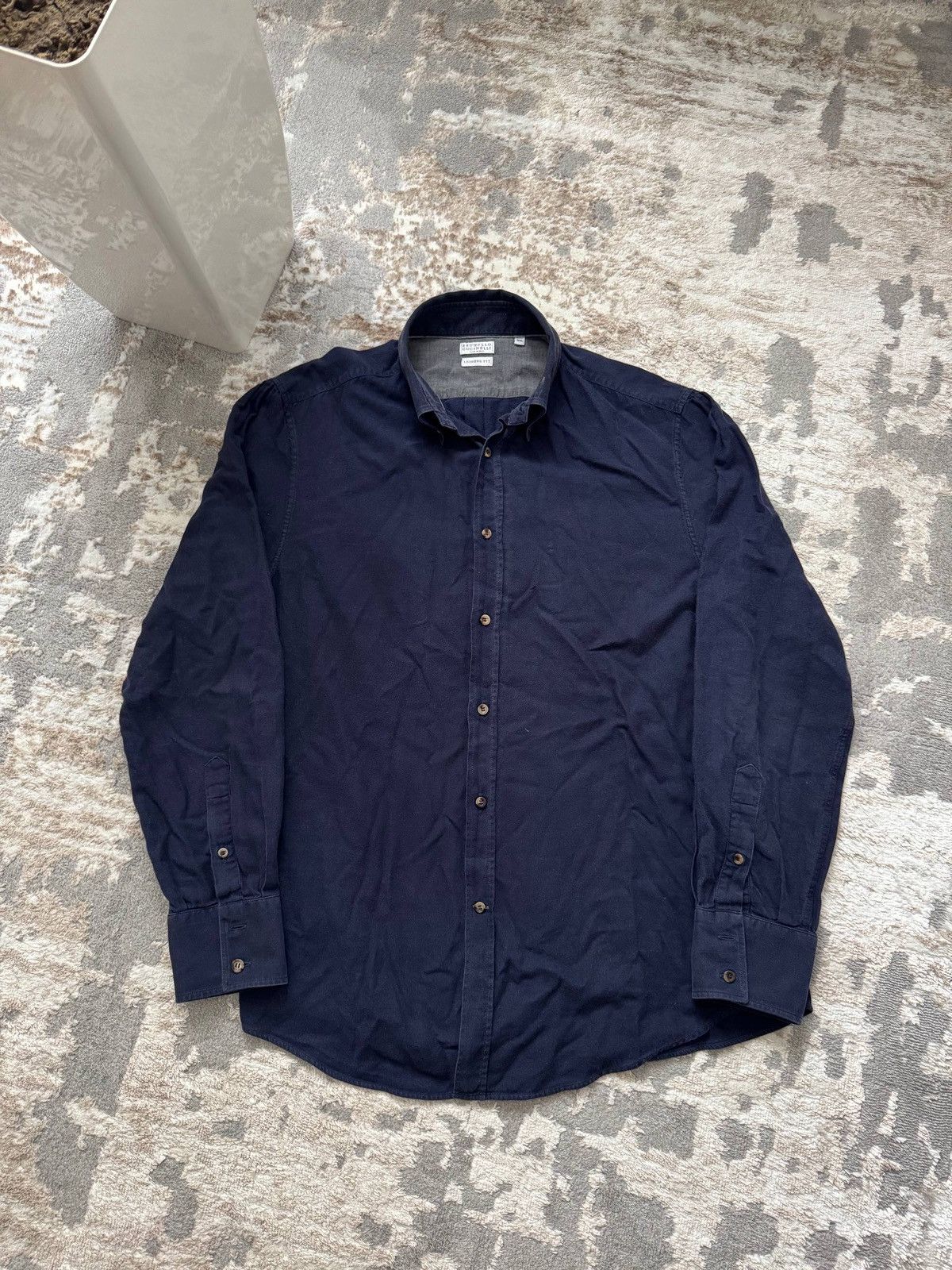 Brunello Cucinelli BRUNELLO CUCINELLI SHIRT Size 54R - 2 Thumbnail