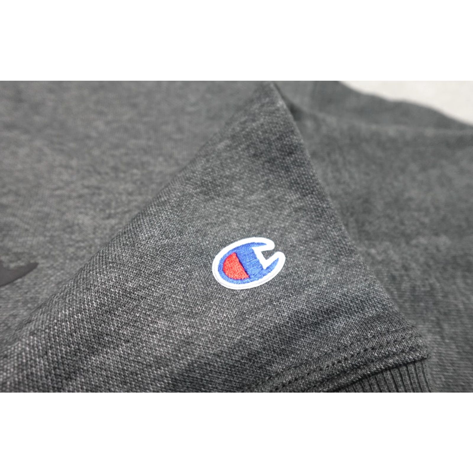 Champion Champion Sweatshirt Men Medium Gray Spell Out Hooded Pullover Fleece Stretch NWT Size US M / EU 48-50 / 2 - 3 Thumbnail