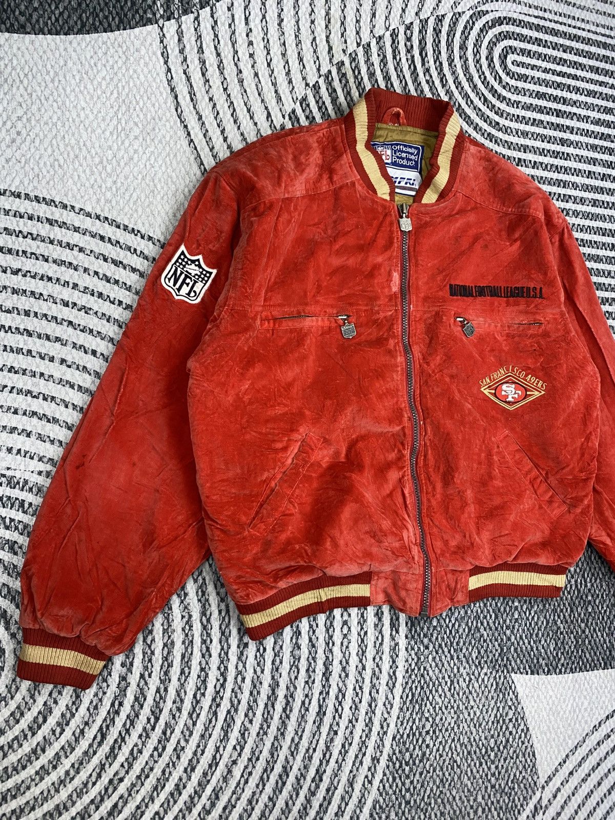 Vintage Camfri NFL San Francisco 49ers League Bomber Jacket