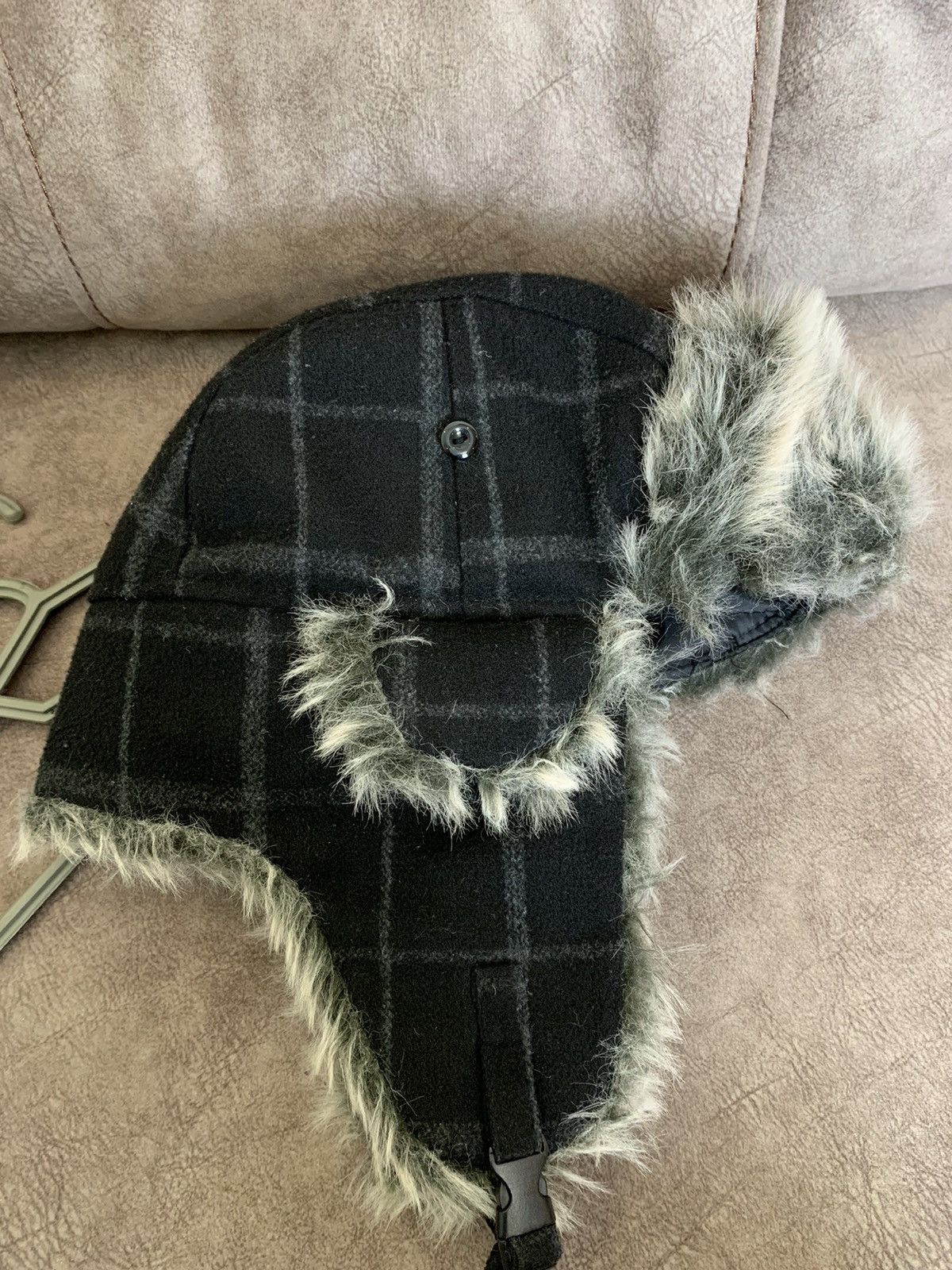 Japanese Brand Y2K Ushanka Hat Size ONE SIZE - 2 Thumbnail