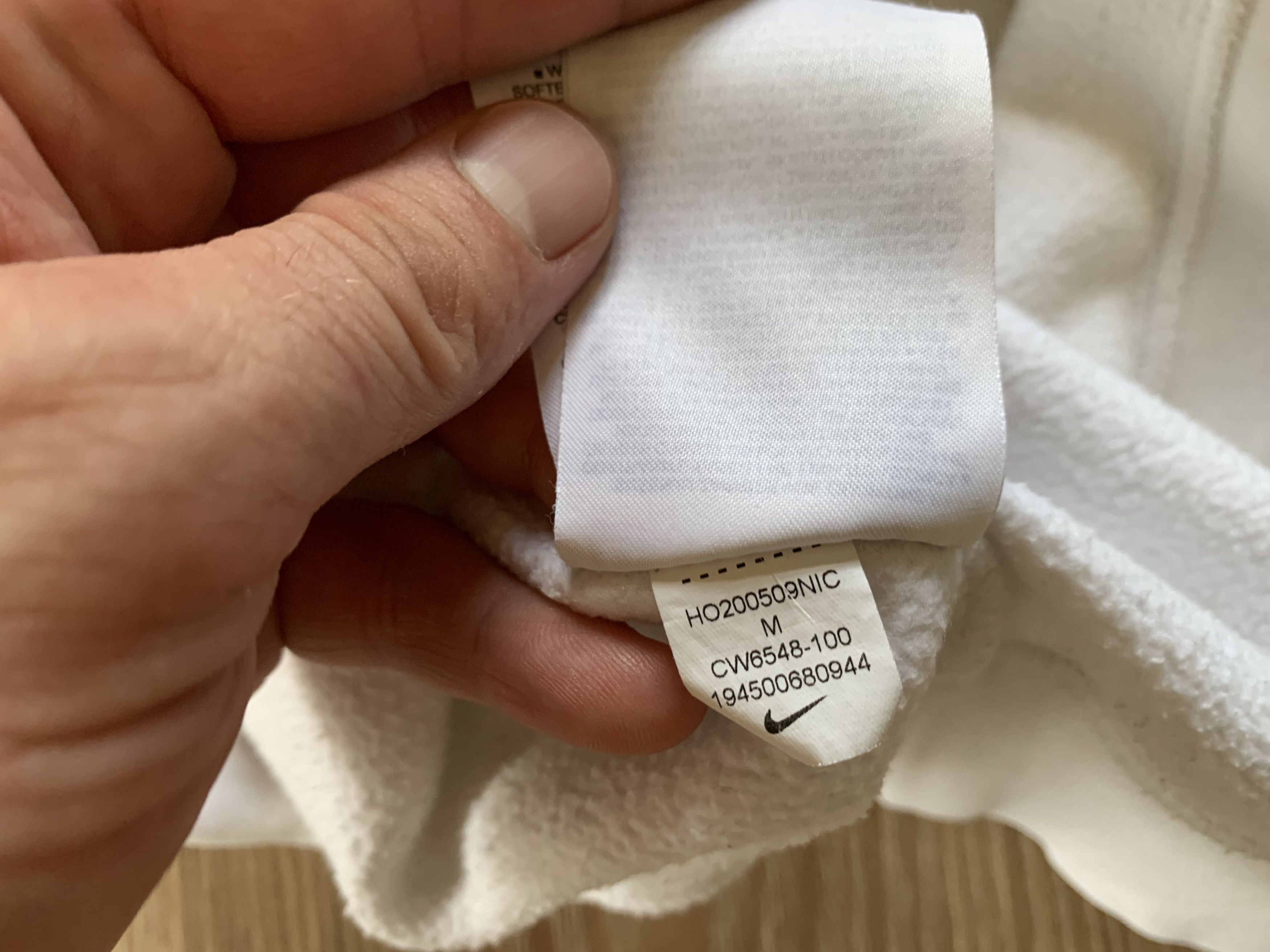 Nike White Nike Air Max Sweatshirt Size US M / EU 48-50 / 2 - 9 Thumbnail
