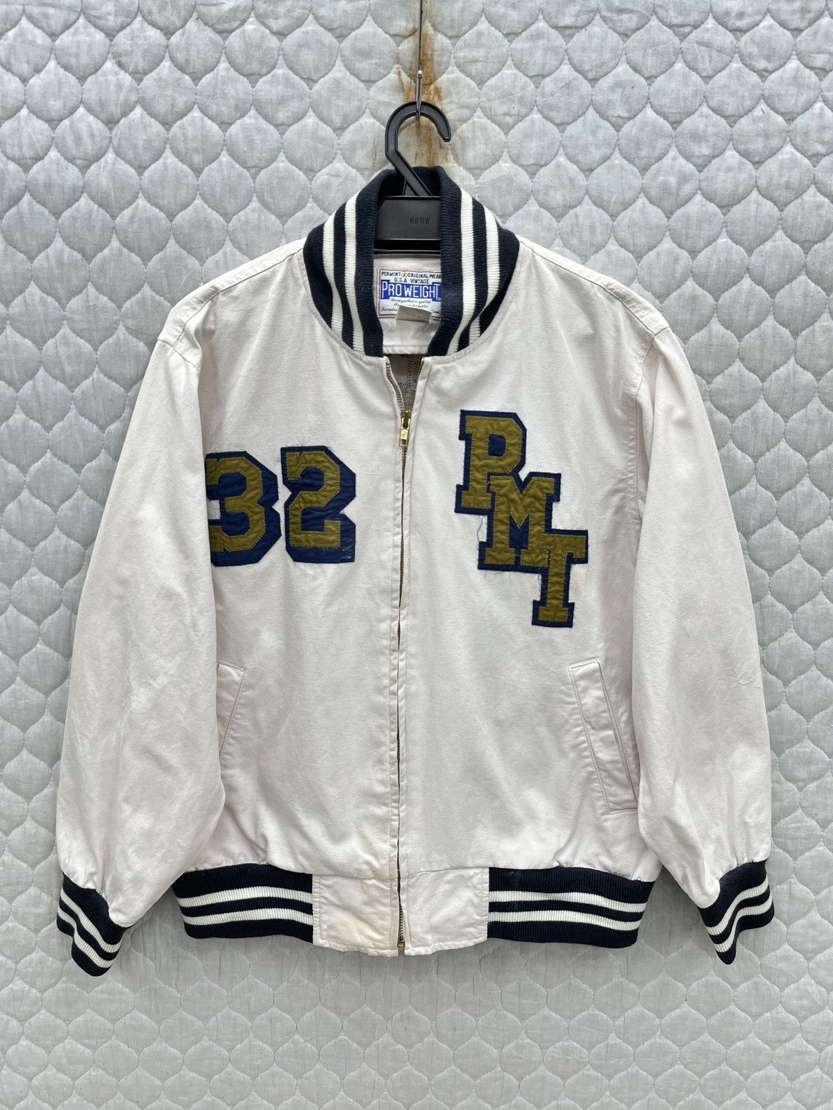 Vintage 🔥🔥🔥STEALS VTG PRO WEIGHT BASKETBALL BOMBER JACKET Size US S / EU 44-46 / 1 - 4 Thumbnail