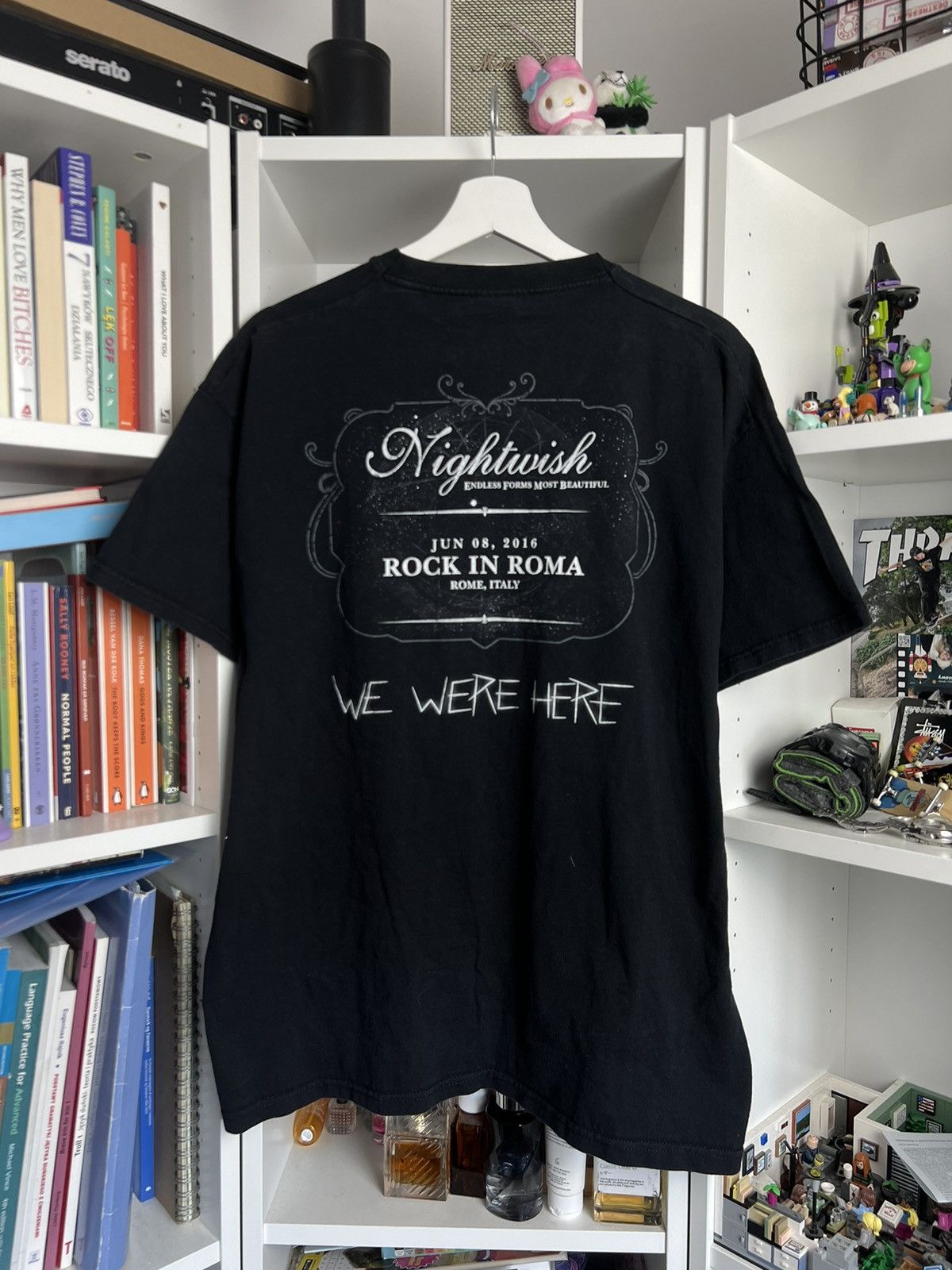 Band Tees × Vintage Nightwish rock in Roma promo tour t-shirt L band 90s metal Size US L / EU 52-54 / 3 - 2 Thumbnail