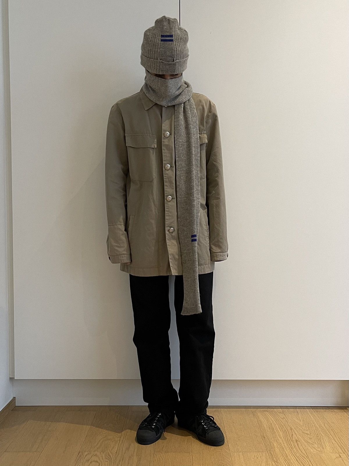 Maison Margiela Maison Margiela Early 00s Reconstructed Wool Scarf & Beanie Size ONE SIZE - 7 Thumbnail