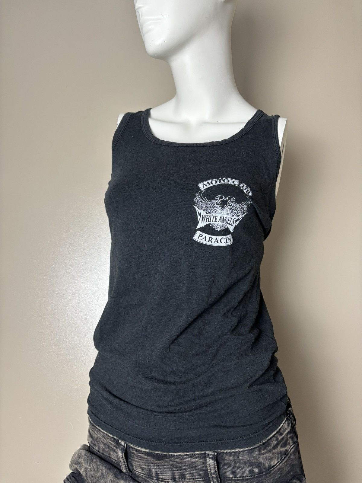 Band Tees Vintage cool printed moto tank top Size M / US 6-8 / IT 42-44 - 2 Thumbnail