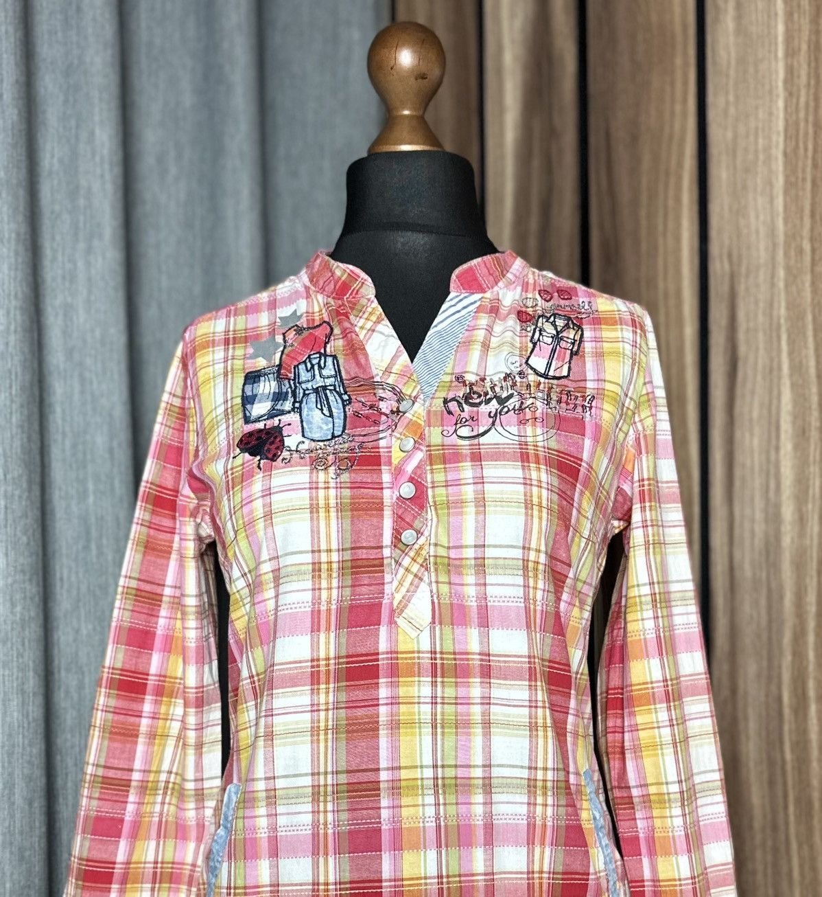 Desigual Desigual Tunic Shirt Blouse Women's Size M Size M / US 6-8 / IT 42-44 - 4 Thumbnail