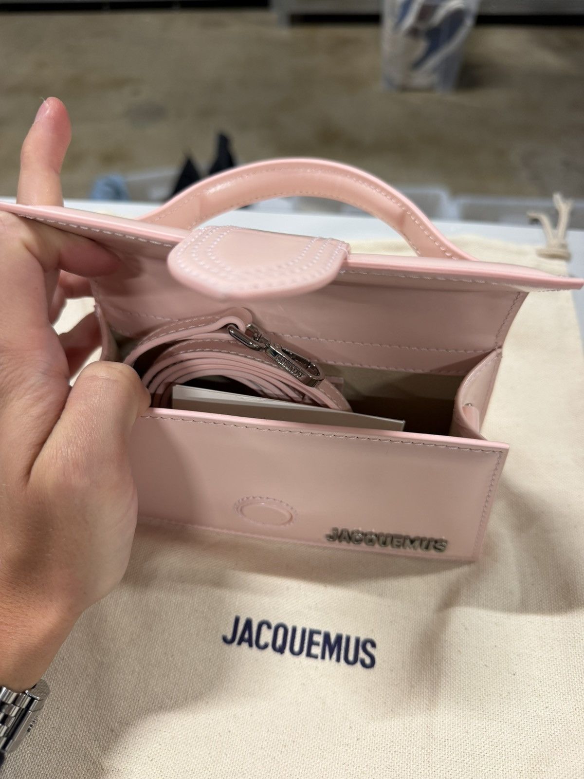 Jacquemus Jacquemus Le Bambino Shoulder Bag NEW 1050$ Size ONE SIZE - 4 Thumbnail