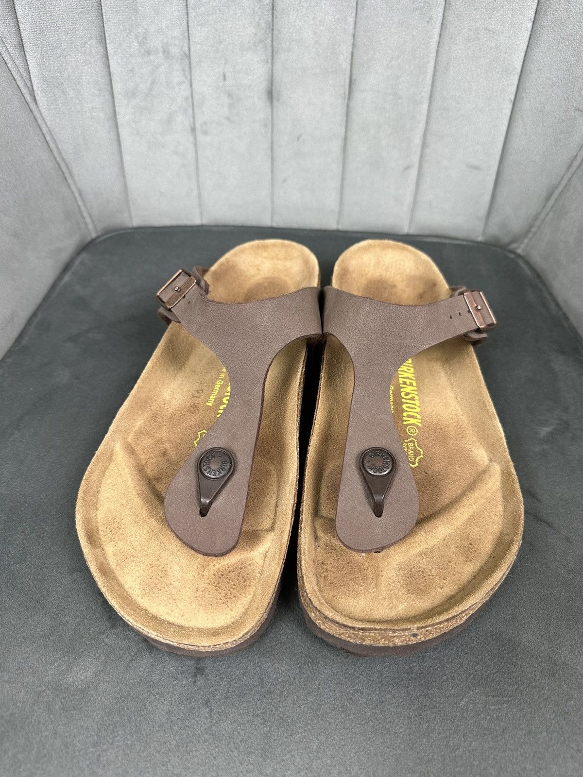Birkenstock Birkenstock Gizeh Moca Birko-flor Women’s Brown size 38 Size US 8 / IT 38 - 10 Thumbnail
