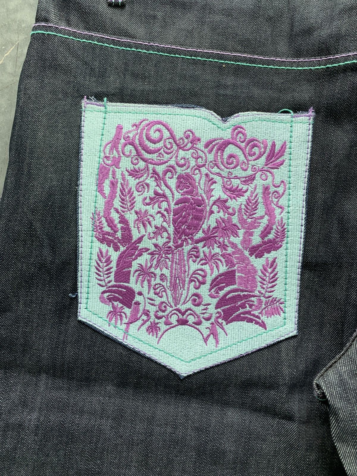 Coogi × JNCO × Vintage Crazy BNWT Vintage Y2K Baggy Coogi Jean Shorts Size US 40 / EU 56 - 2 Thumbnail
