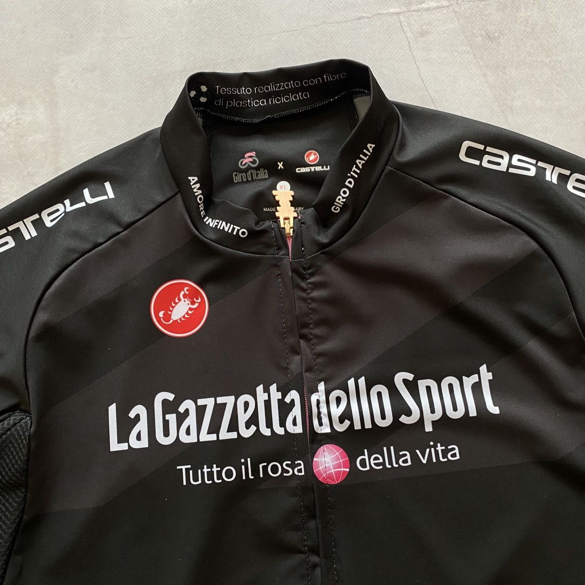 GOREWEAR Castelli Giro D’Italia SITIP Amore Infinito Cycling Jersey Size US XL / EU 56 / 4 - 2 Thumbnail