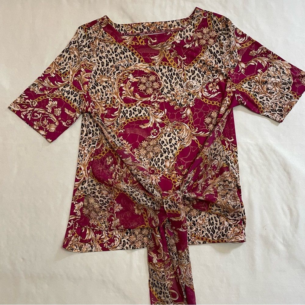 Other Simonton Says Top With Sheer Tie Detail Size L Size L / US 10 / IT 46 - 6 Thumbnail