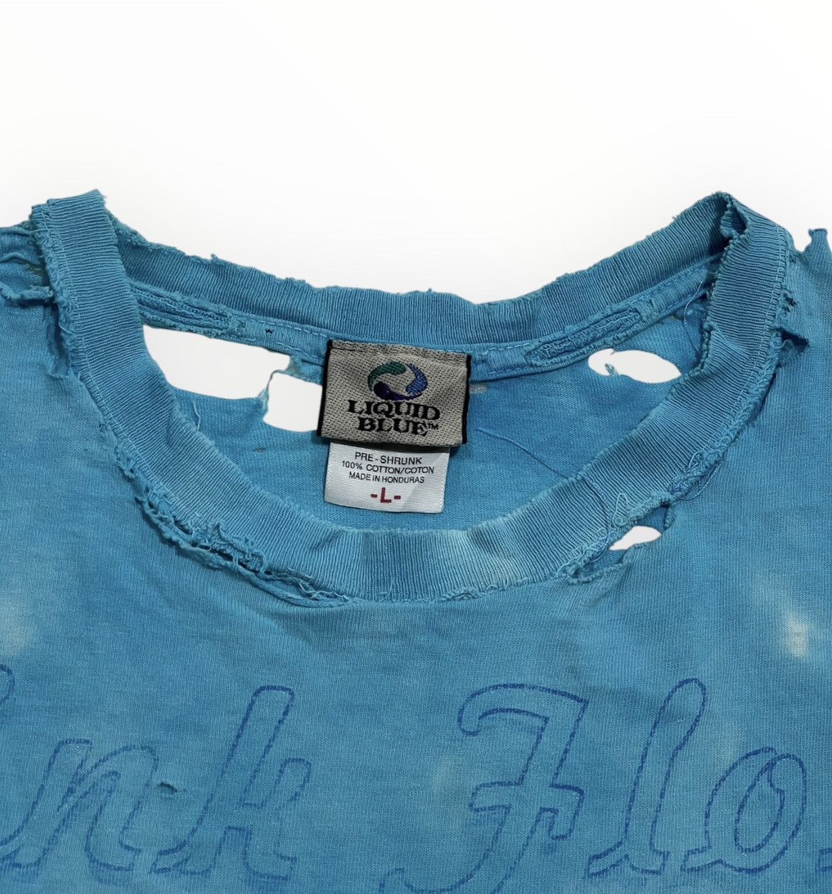 Vintage Thrashed Pink Floyd Tie Dyed Tee Size US L / EU 52-54 / 3 - 5 Thumbnail