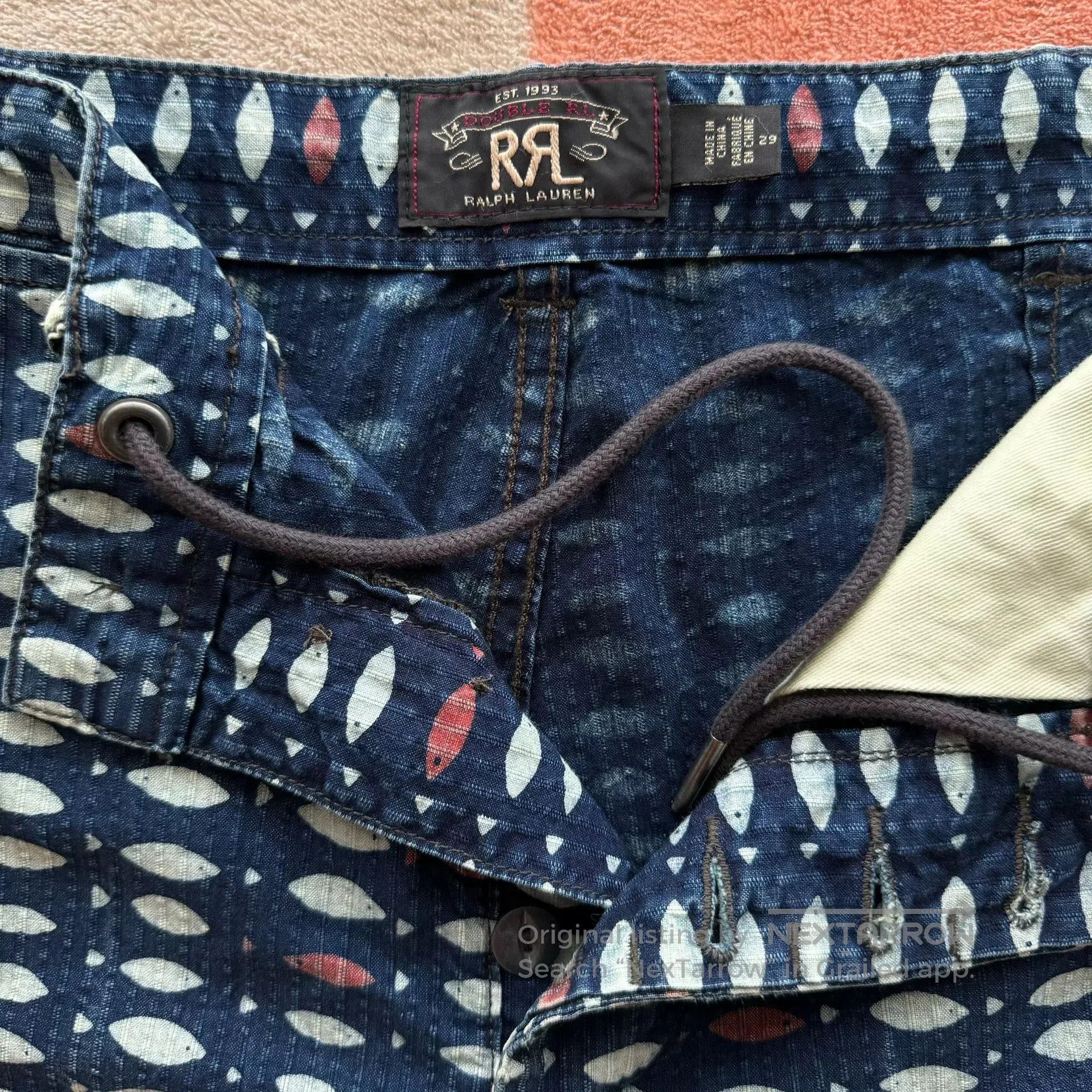 RRL Ralph Lauren Ralph Lauren Double RL Fish Shorts. Size US 29 - 3 Thumbnail