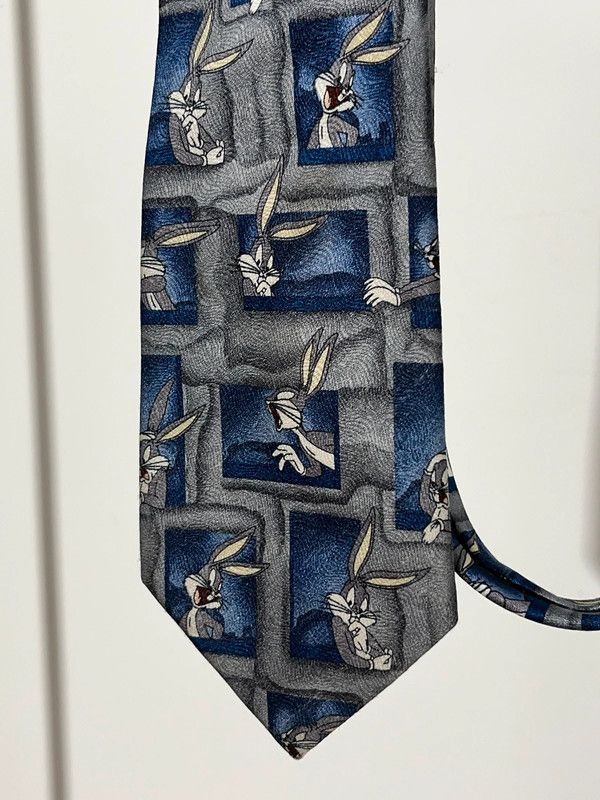 Cartoon Network × Vintage Looney Tunes Bugs Bunny 1999 vintage tie Size ONE SIZE - 4 Thumbnail
