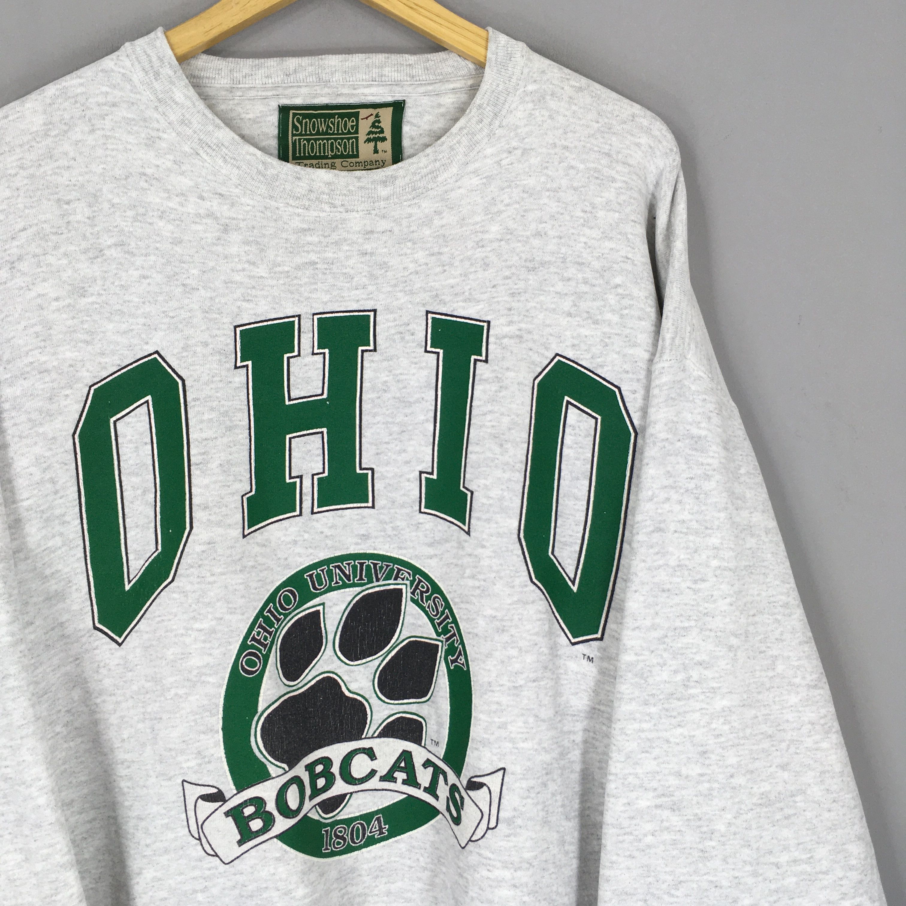 NCAA × Vintage Vintage Ohio Bobcats NCAA Sweatshirt XLarge Size US XL / EU 56 / 4 - 2 Thumbnail