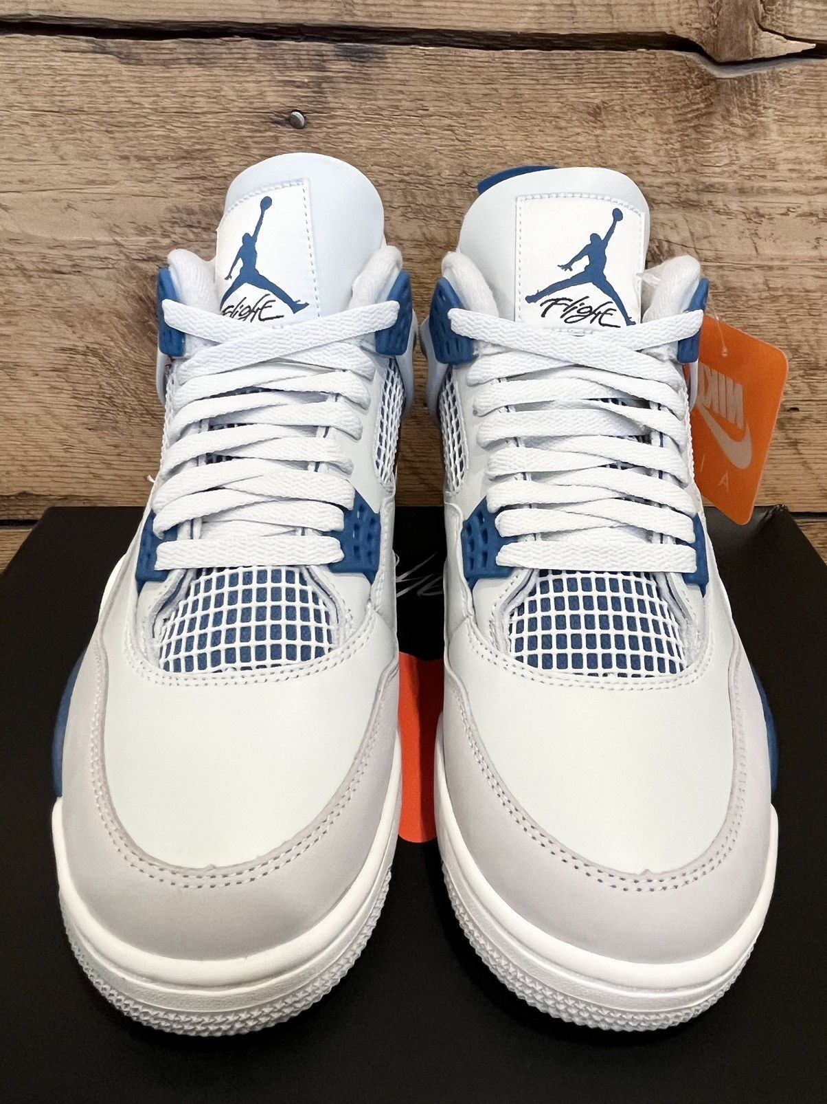 Jordan Brand Nike Air Jordan 4 Retro Military Blue 2024 FV5029-141 Size US 10 / EU 43 - 2 Thumbnail