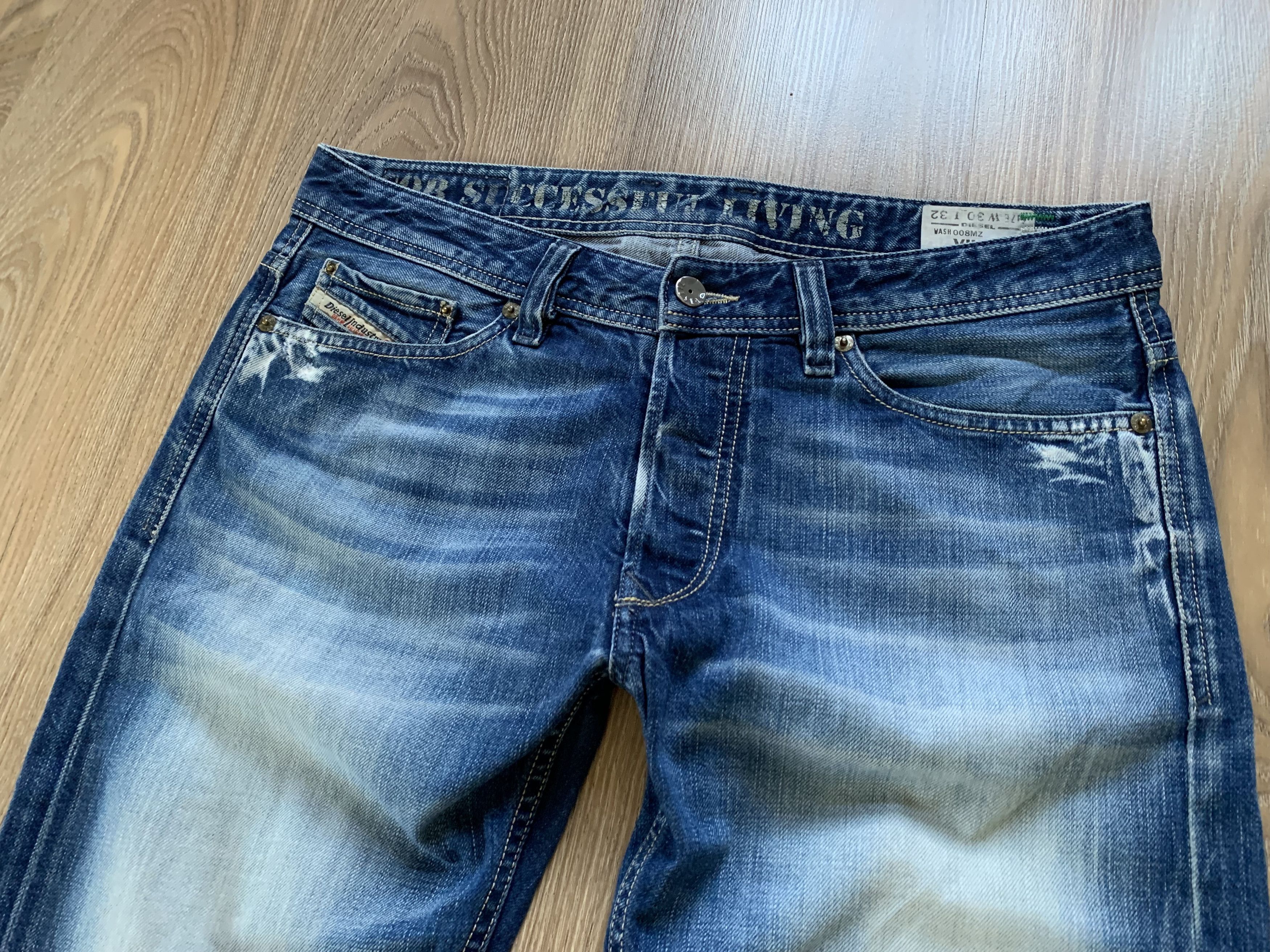 Diesel × Vintage Diesel Viker Regular Straight Vintage Jeans Size US 30 / EU 46 - 3 Thumbnail