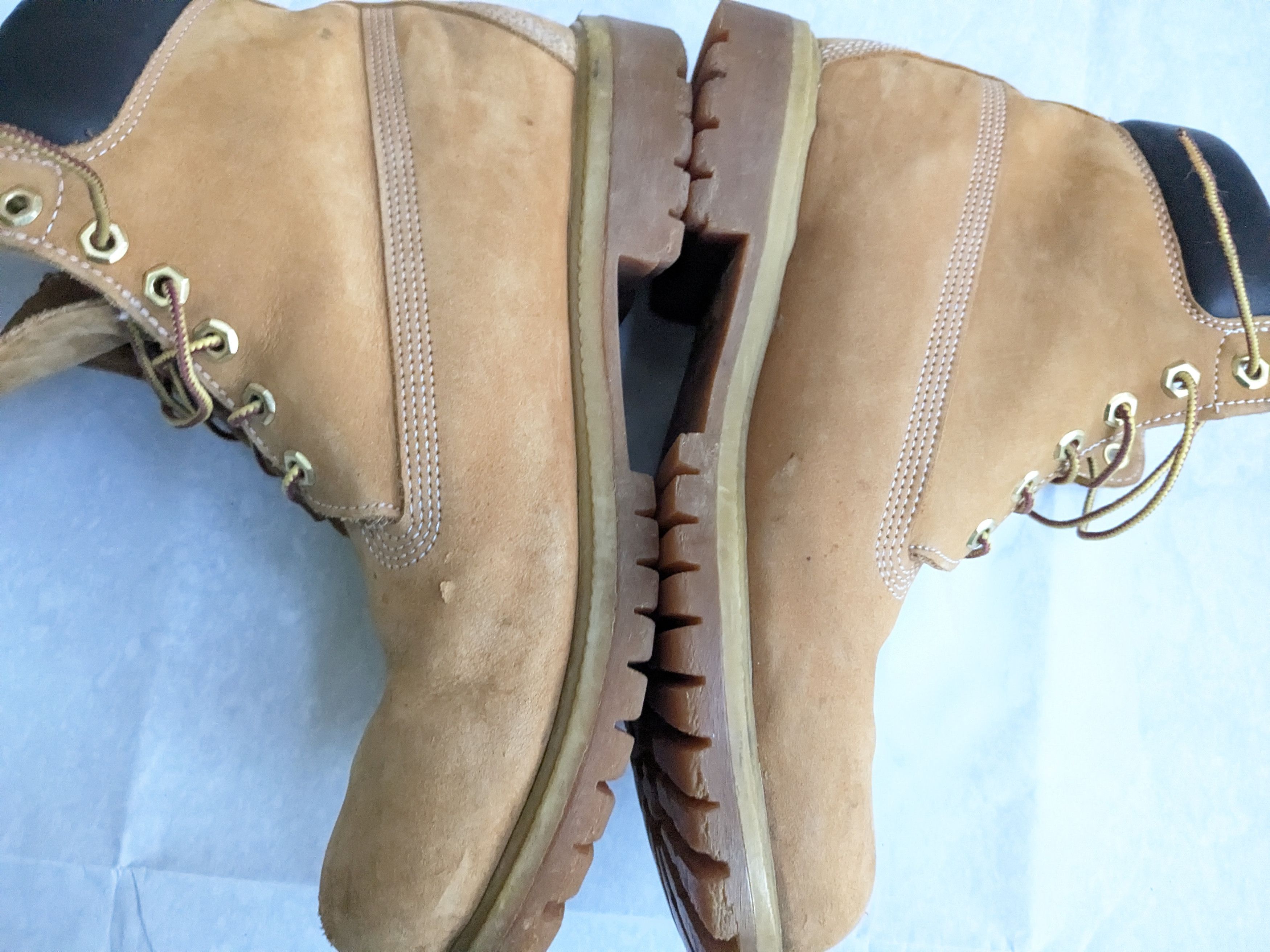 Timberland Timberland Boots Wheat 11 M Suede Size US 11 / EU 44 - 8 Thumbnail