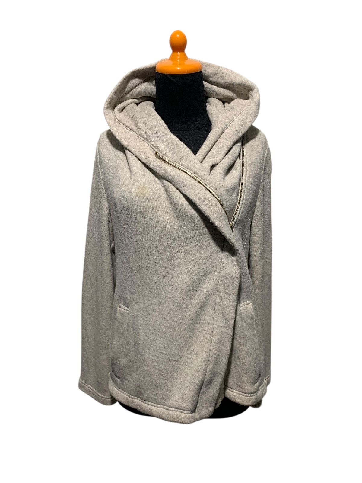 Beauty Beast Rouge Vif asymmetrical zip hoodie Made in Japan Size M / US 6-8 / IT 42-44 - 5 Thumbnail