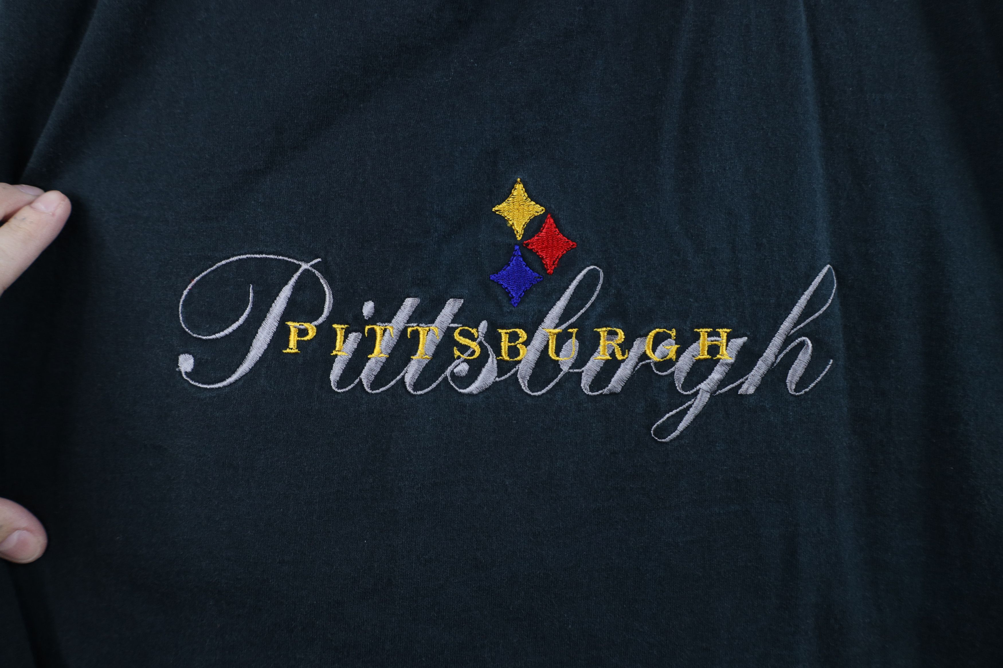 Vintage Vintage 90s Y2K Pittsburgh Football Short Sleeve T-Shirt Size US XXL / EU 58 / 5 - 4 Thumbnail