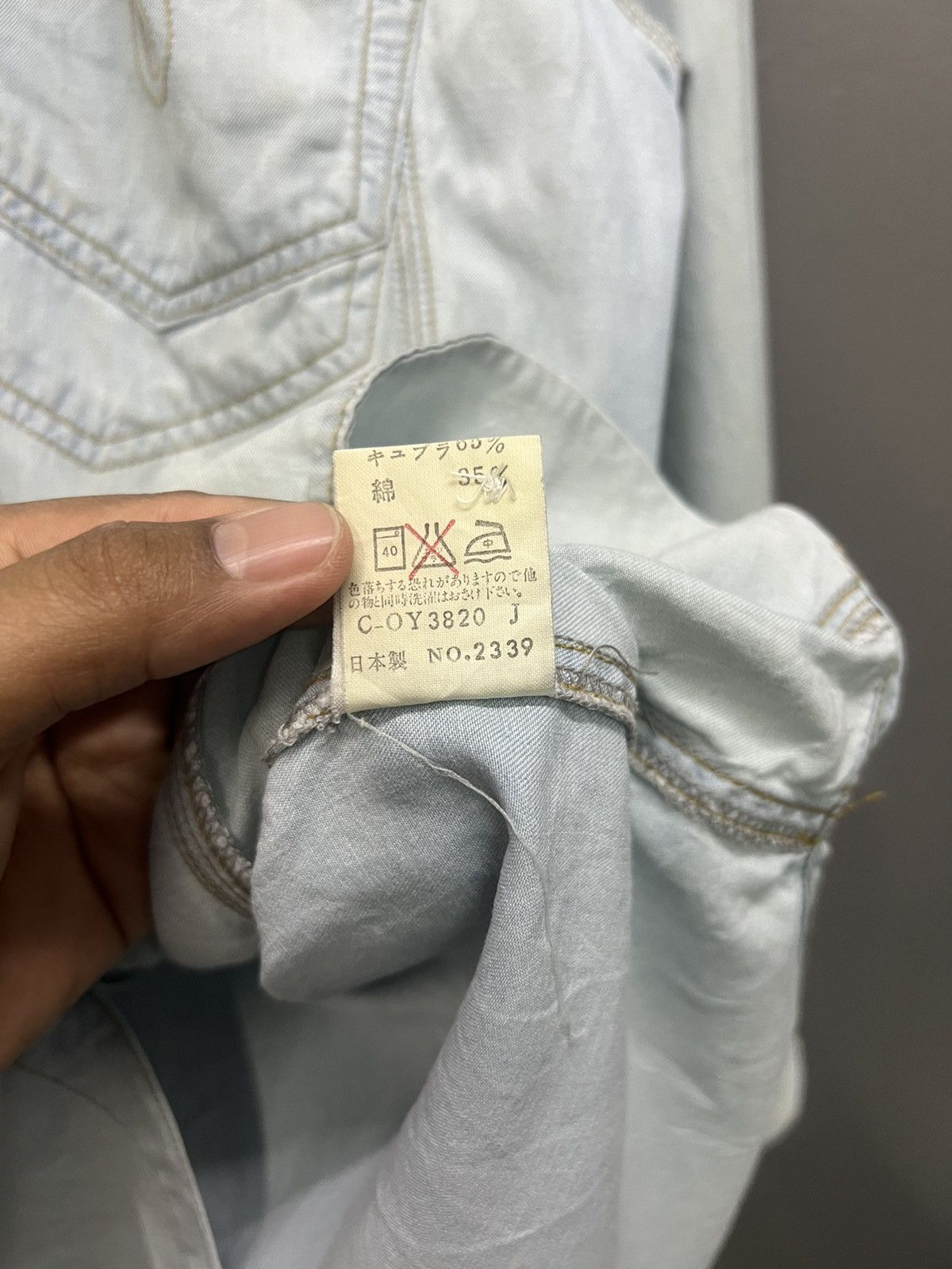 Marithe + Francois Girbaud Marithe Francois Girbaud Cotton Shirt Longsleeve Size US M / EU 48-50 / 2 - 8 Thumbnail