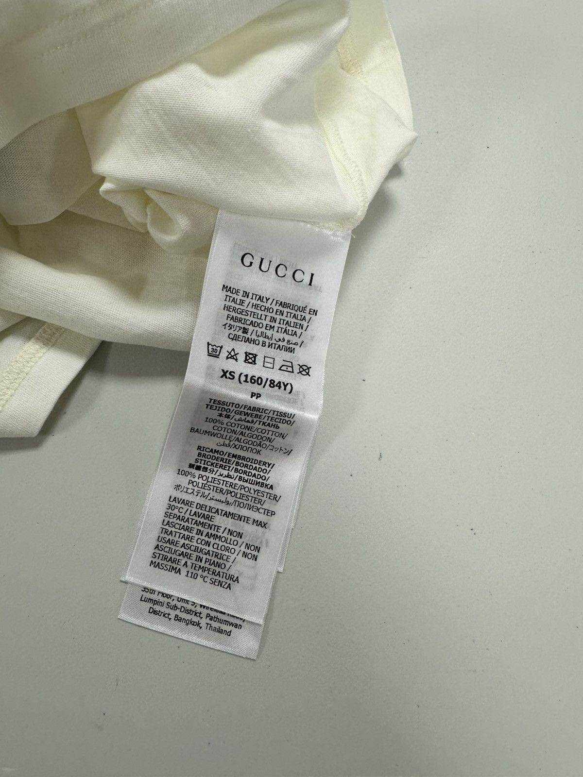 GUCCI Logo Print T-Shirt - XS