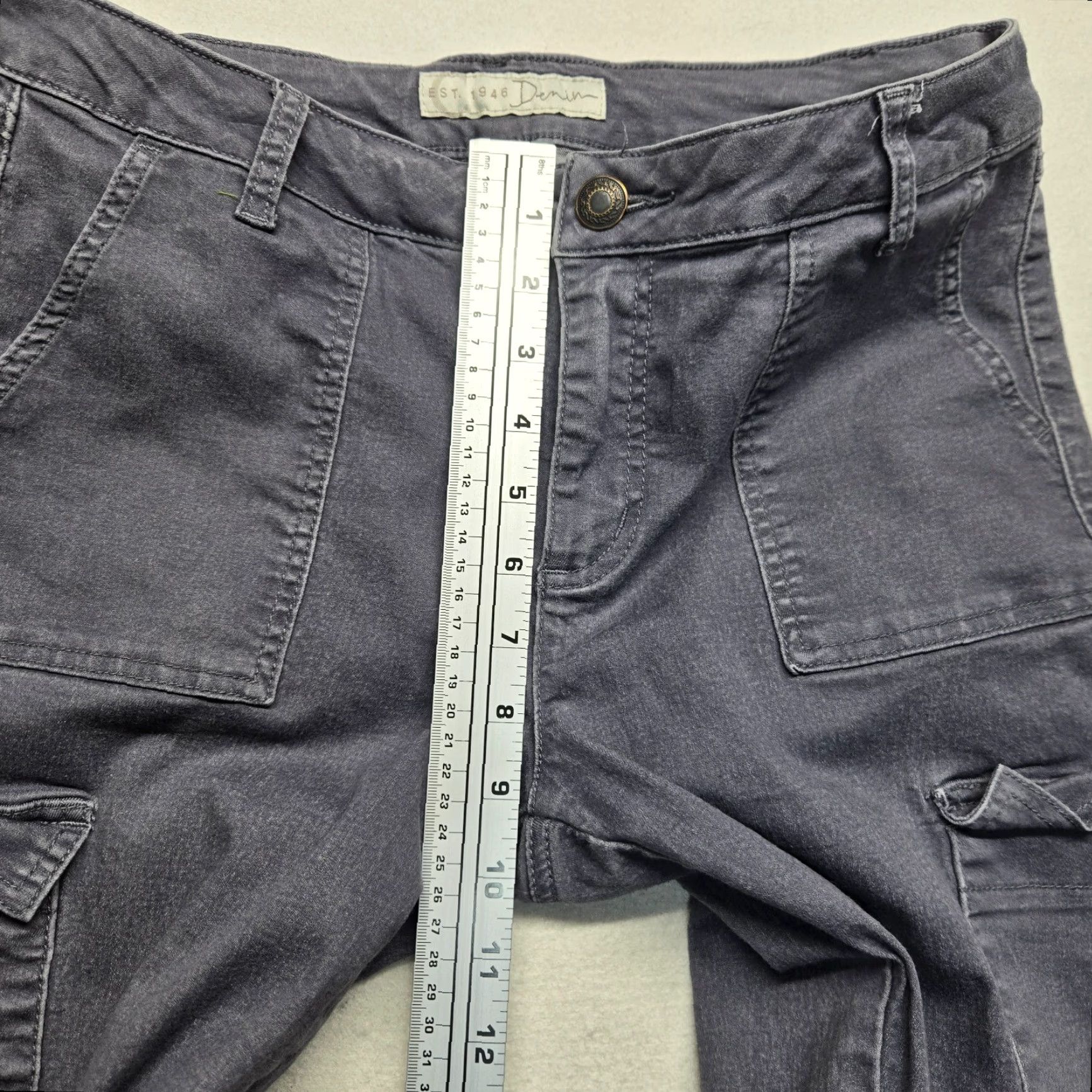 Vintage Cato Est 1946 Jeans Adult Women’s size 10 Light Gray Denim Womens Size 32" / US 10 / IT 46 - 6 Thumbnail
