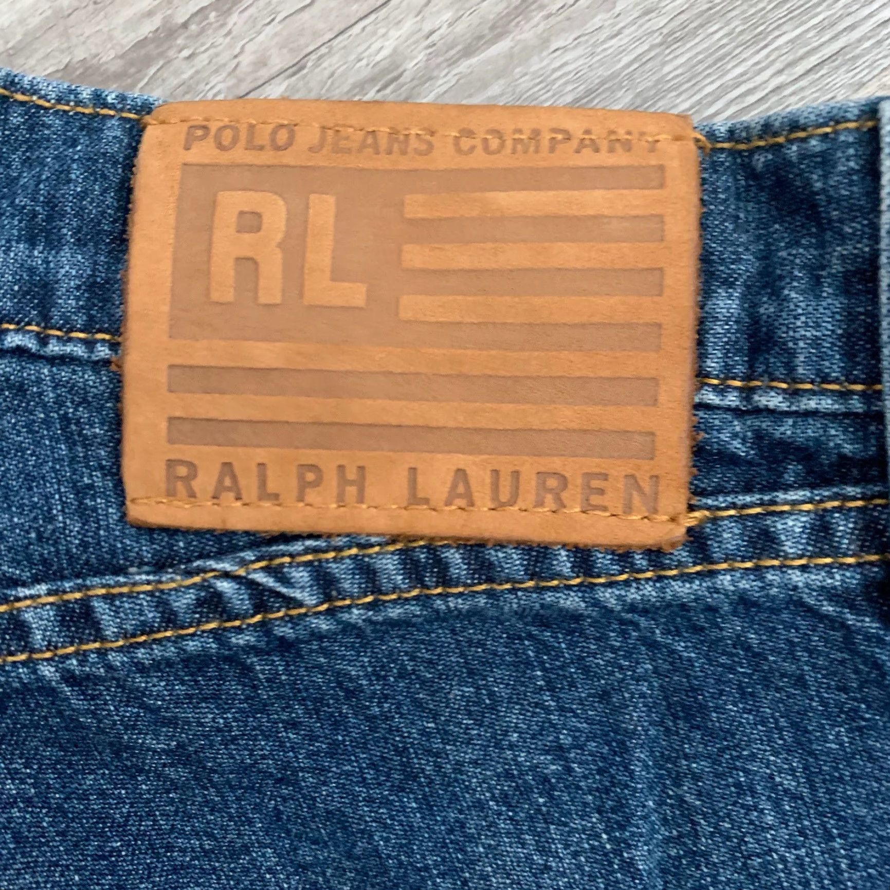 Vintage Ralph Lauren Polo Jeans Co Womens Sz 10 Slanted Pocket Capri Front Pockets Size 32" / US 10 / IT 46 - 3 Thumbnail