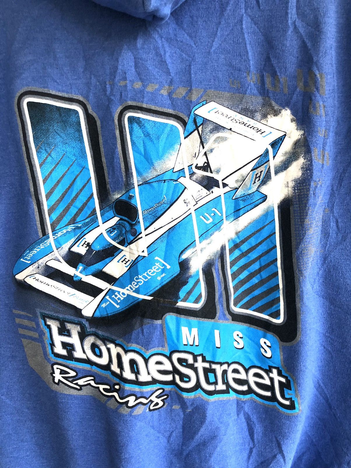 Japanese Brand U1 Miss Homestreet Racing hoodie Size US XL / EU 56 / 4 - 3 Thumbnail