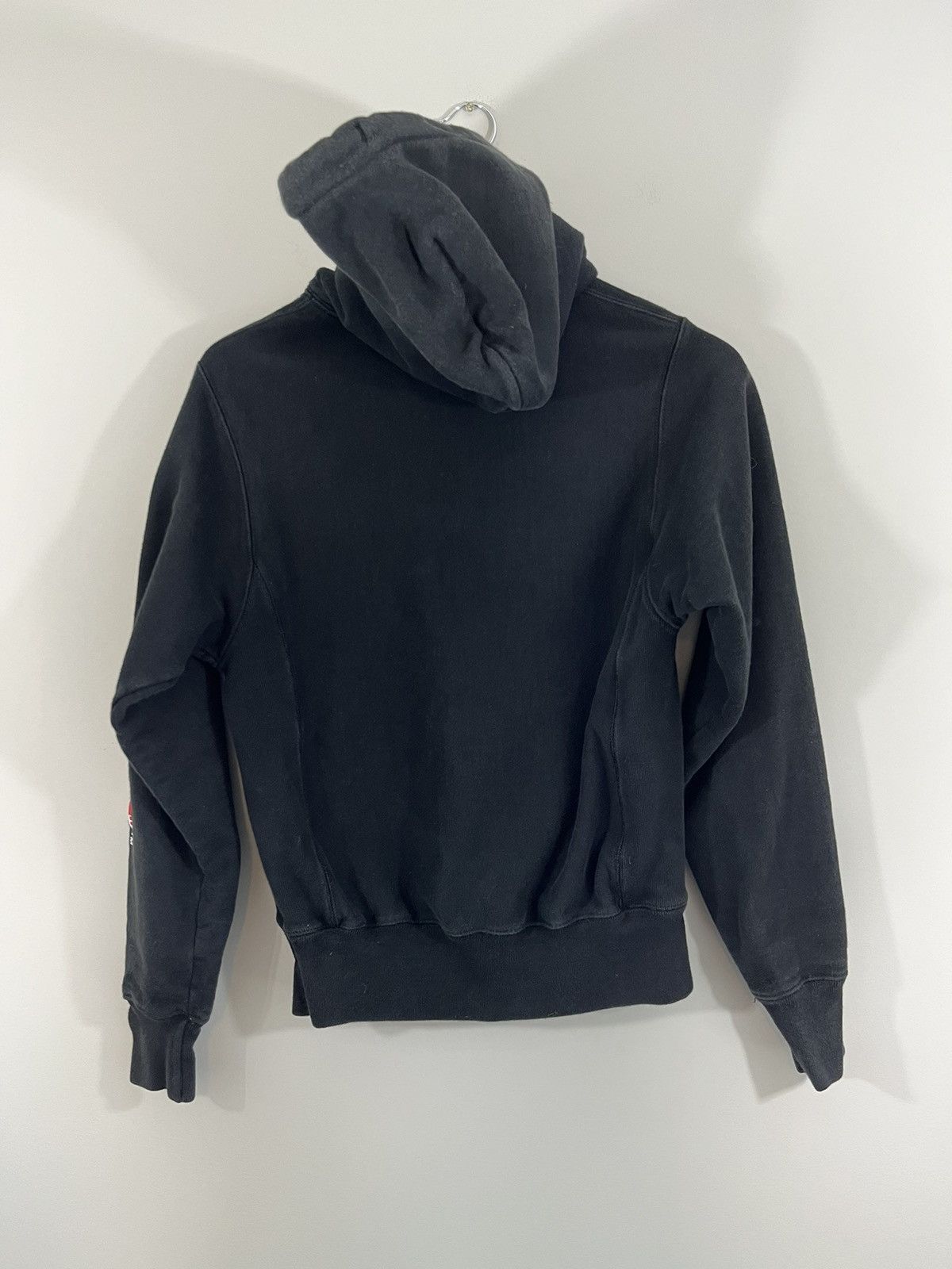 Champion Sun Faded Unique Script Distressed Hoodie Size US S / EU 44-46 / 1 - 6 Thumbnail