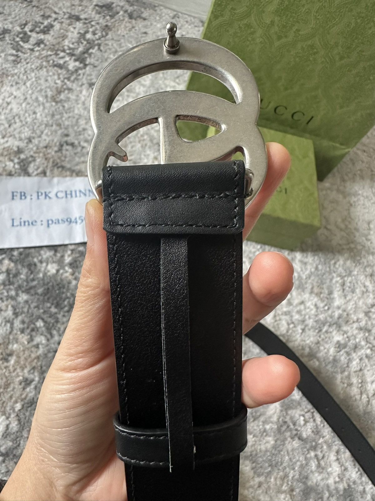 Gucci Gucci GG Marmont Belt Size 90 Size 30 - 5 Thumbnail