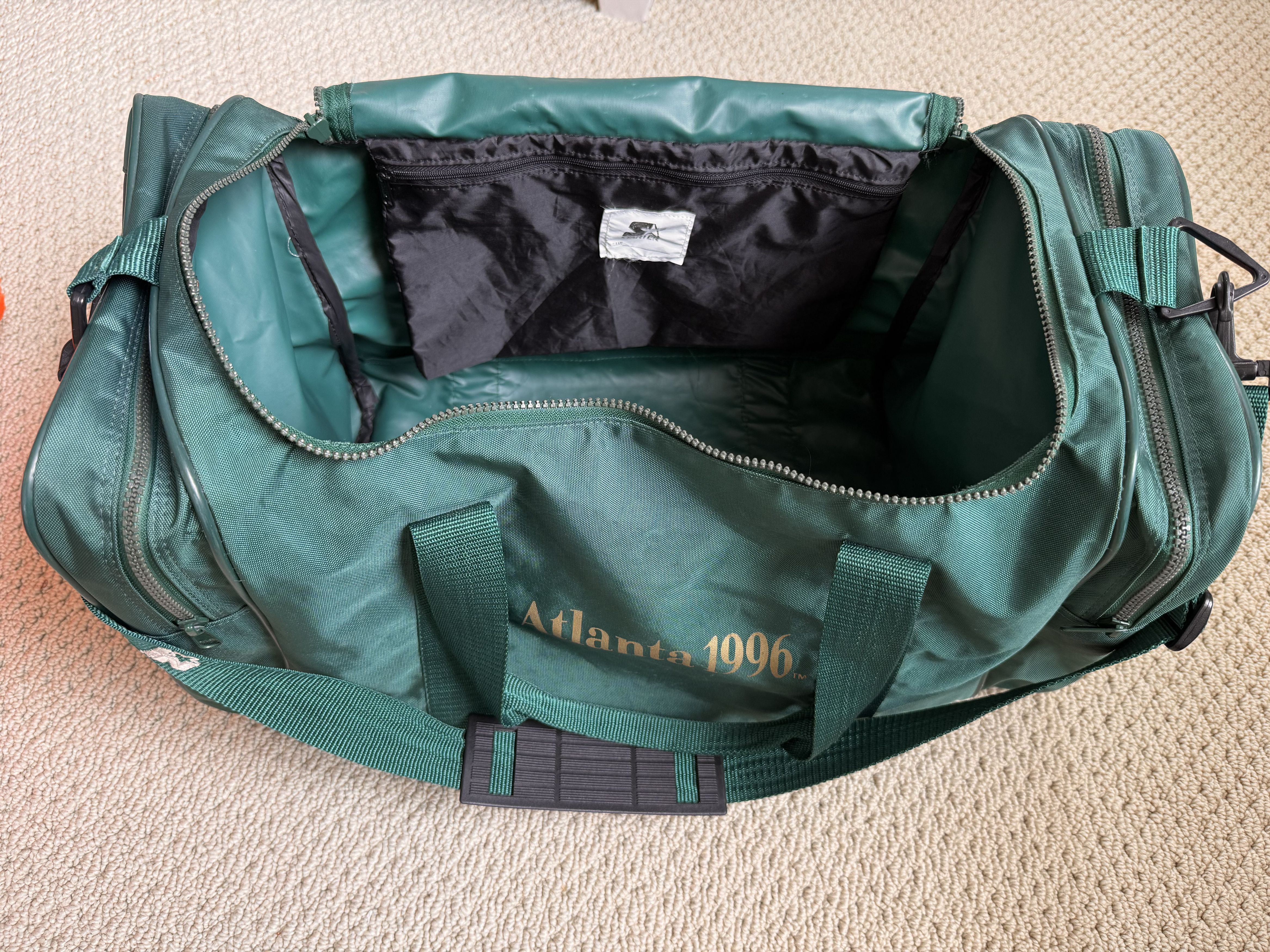 Vintage 1996 ATLANTA OLYMPIC GAMES DUFFLE BAG Size ONE SIZE - 5 Thumbnail