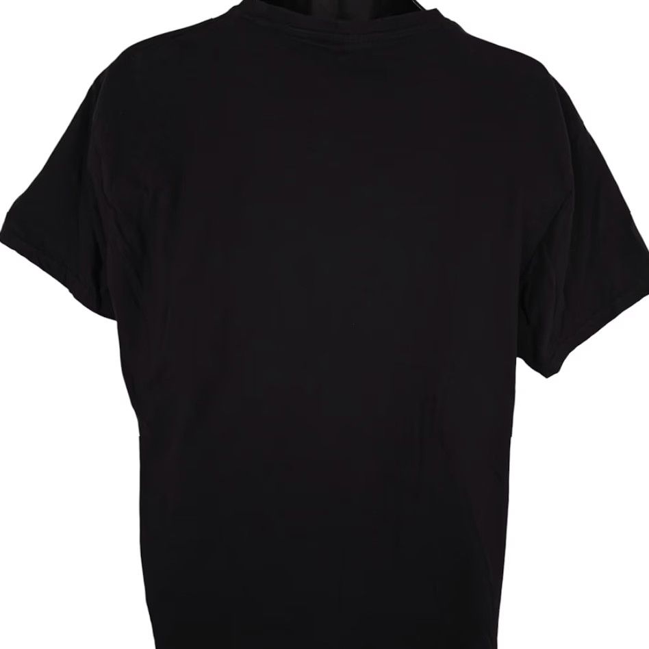 Vintage Nikos Kazantzakis T Shirt Mens Size 2XL Black I Am Free Quote Greek Writer Size US XXL / EU 58 / 5 - 5 Thumbnail