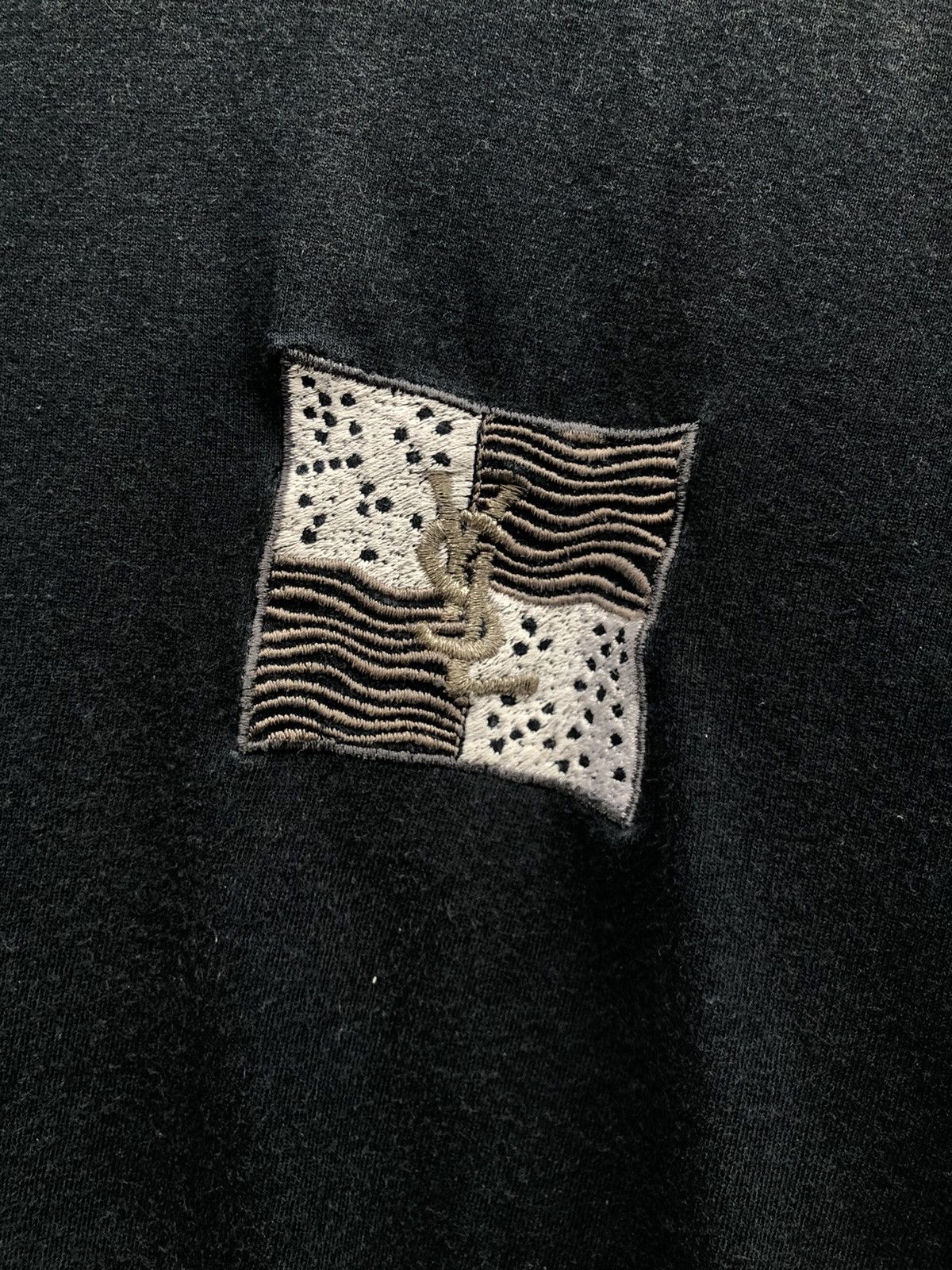 Vintage × Yves Saint Laurent Vintage 90s YSL Yves Saint Laurent Big Logo Tee Size US L / EU 52-54 / 3 - 6 Thumbnail