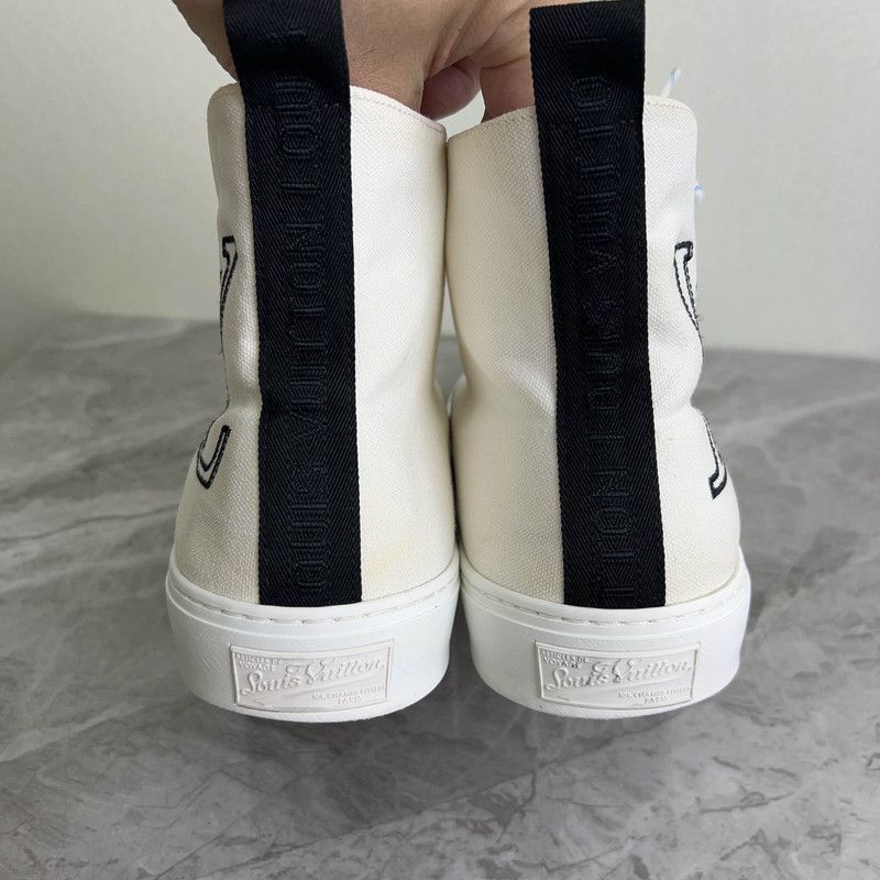 Louis Vuitton Louis Vuitton Tattoo Monogram High-Top Sneakers - Size US 9.5 / EU 42-43 - 6 Thumbnail