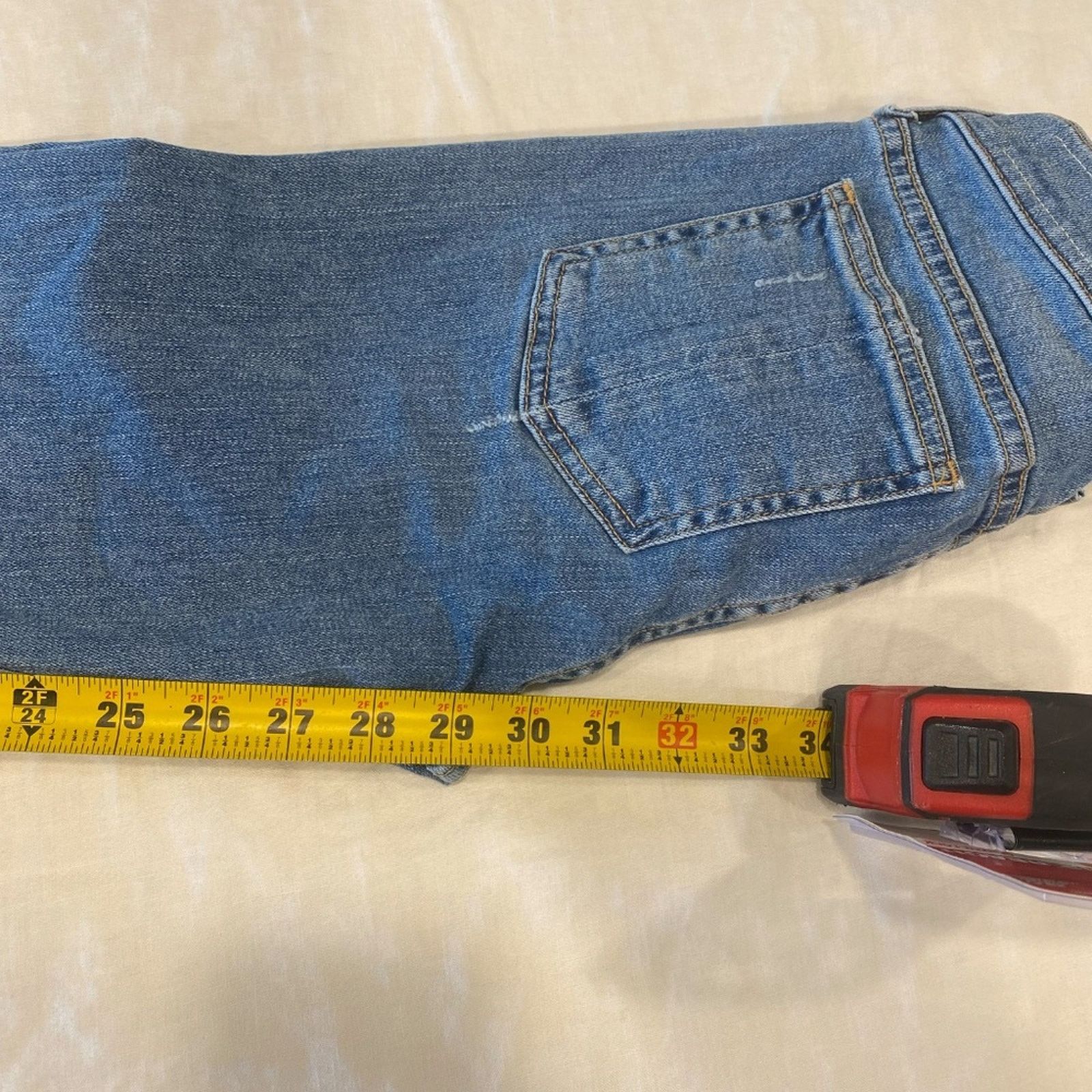 Rag & Bone Rag & Bone Women's Skinny Jean Distressed Raw Hem - 24 Size 24" / US 00 / IT 34 - 10 Thumbnail