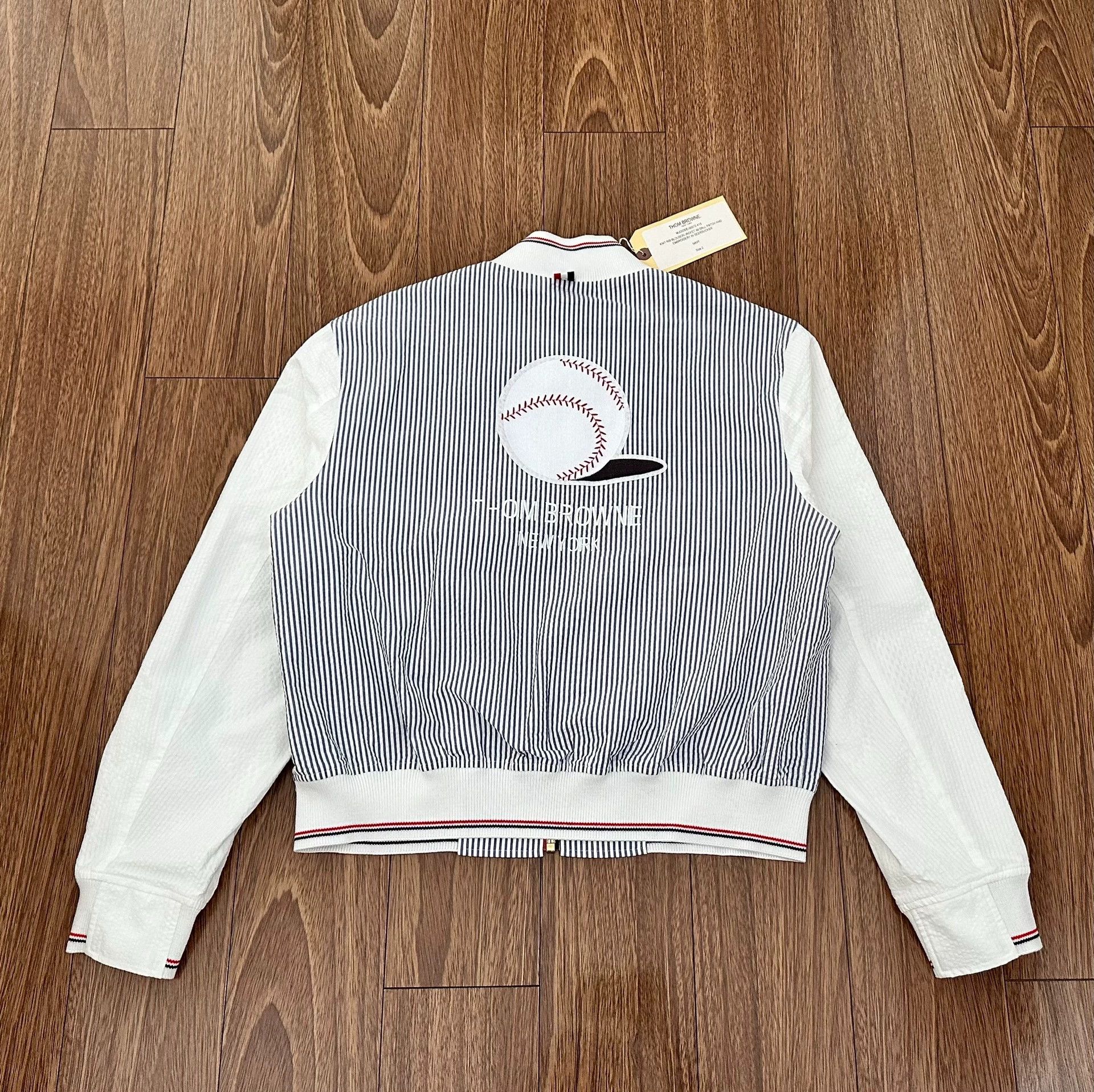 Thom Browne THOM BROWNE Blouson Stripe Embroidered Patch 2 Size XS / US 0-2 / IT 36-38 - 2 Thumbnail