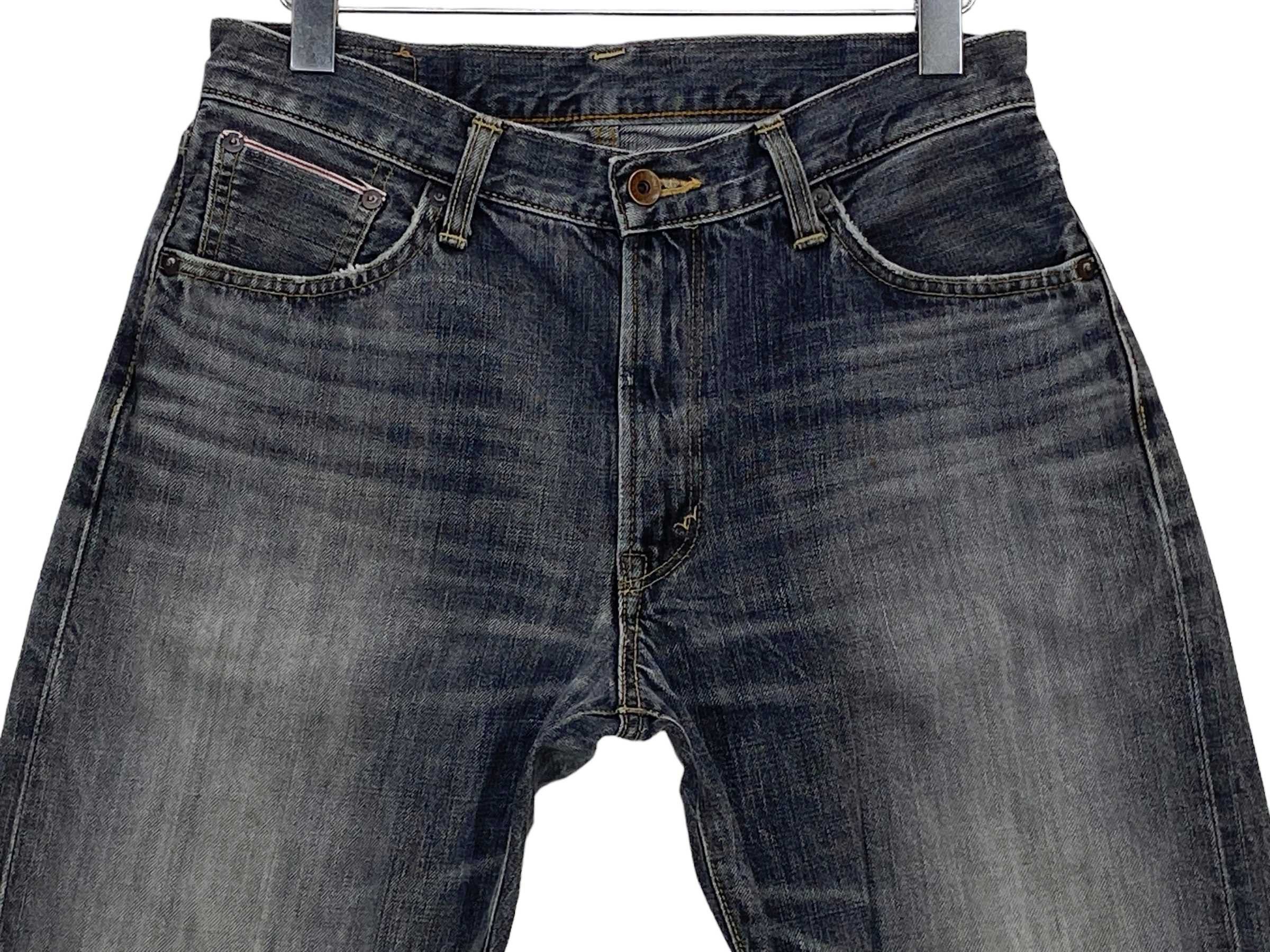 Edwin × Vintage Edwin Selvedge Denim Japanese Distressed Pants Japan Made Size US 30 / EU 46 - 3 Thumbnail