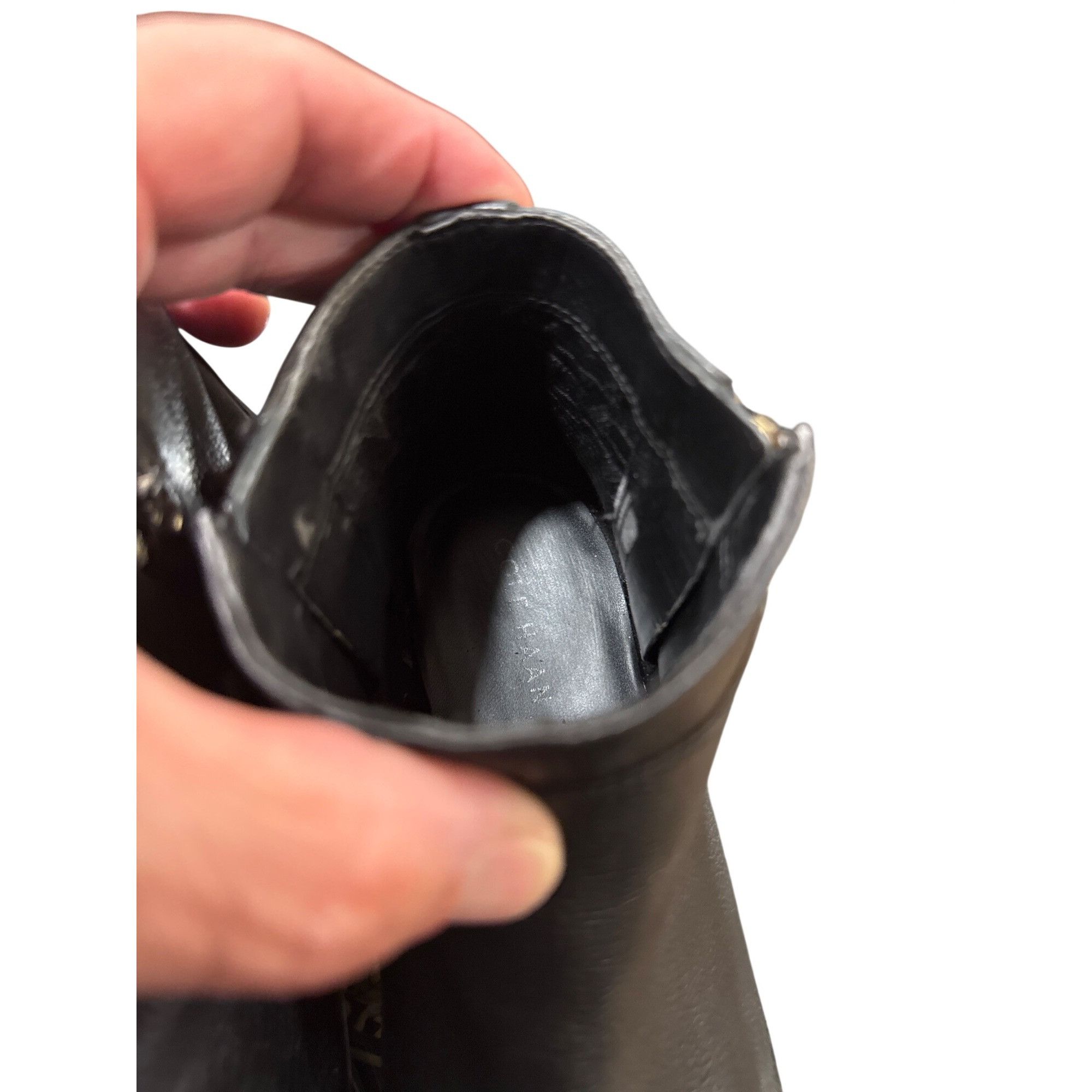 Cole Haan Cole Haan Grand Rene wms black leather ankle boots booties s Size US 6 / IT 36 - 15 Thumbnail