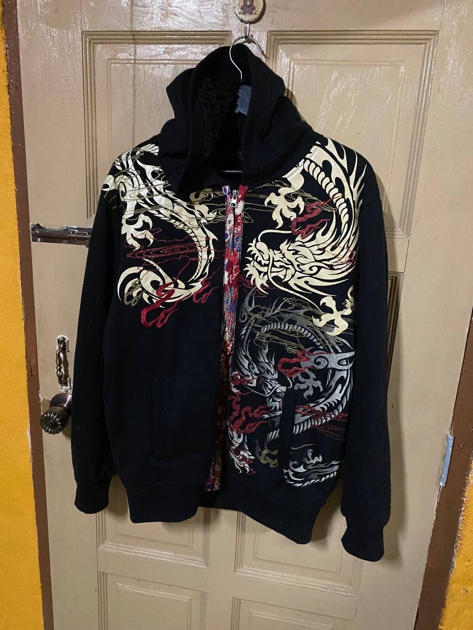 Japanese Brand FLASH SALE Dragon Hoodie Size US XL / EU 56 / 4 - 4 Thumbnail