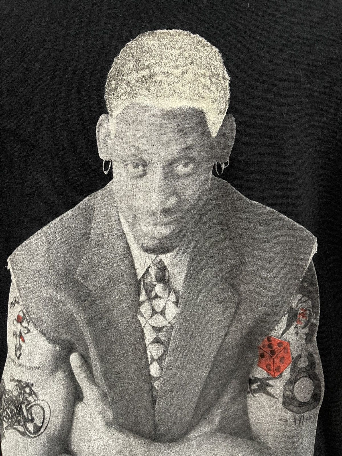 Vintage Vintage 90s Dennis Rodman " Chairman Of The Boards "🔥🔥🔥 Size US XL / EU 56 / 4 - 5 Thumbnail