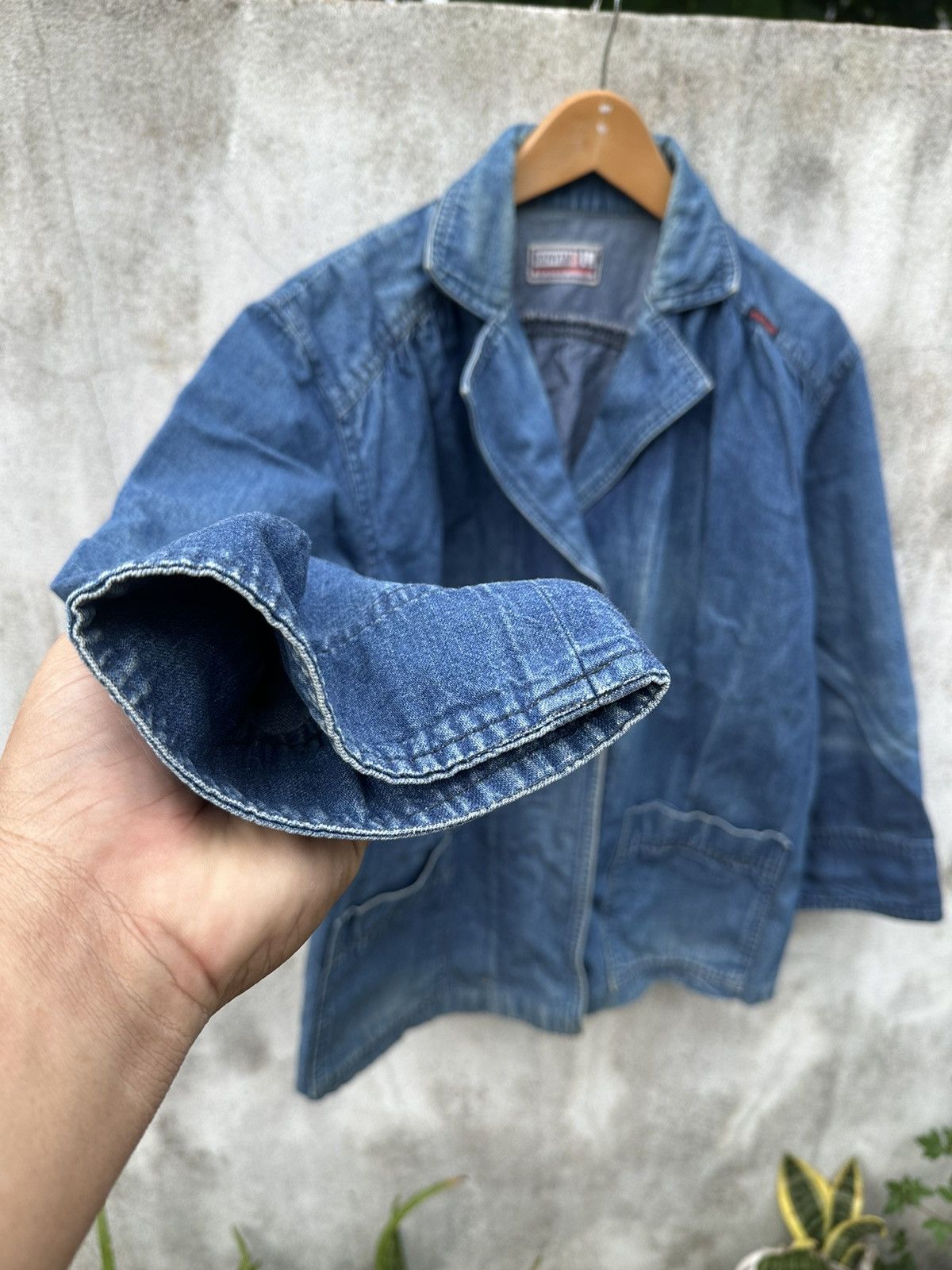 Edwin Edwin shawl denim jacket inspired 50s Size US L / EU 52-54 / 3 - 5 Thumbnail
