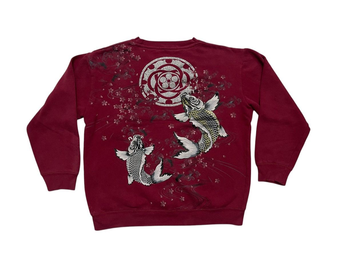 Karakuri Tamashii 2000s SUKAJAN FISH KOI RARE DESIGN DISTRESSED Size US L / EU 52-54 / 3 - 3 Thumbnail
