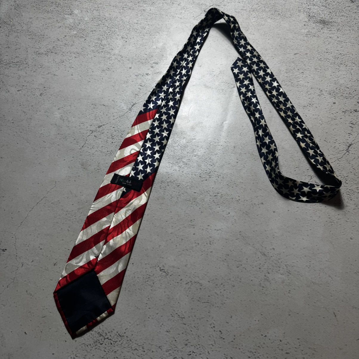 Japanese Brand vintage y2k american flag tie usa archive rick owens style Size ONE SIZE - 5 Thumbnail