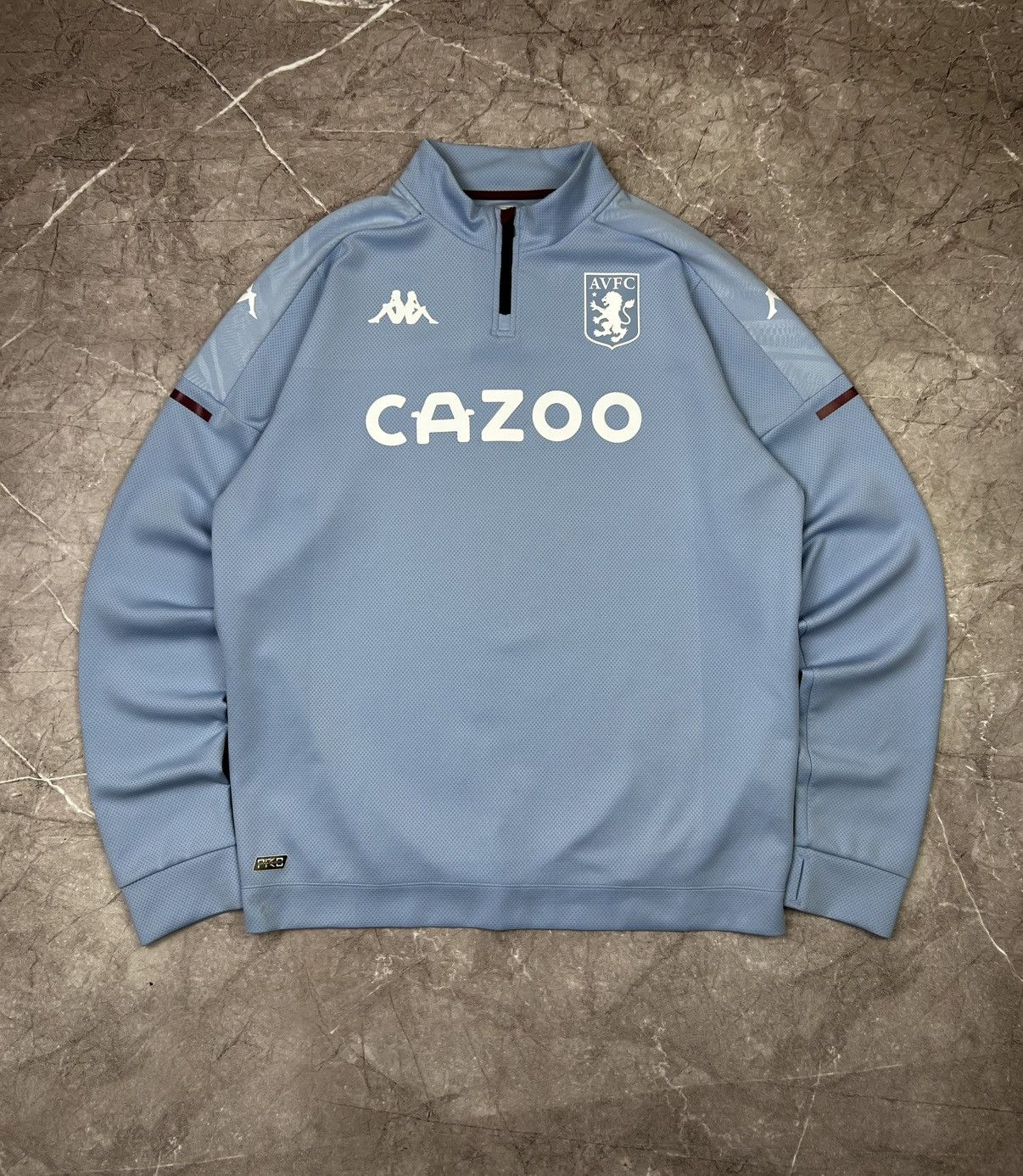 Kappa Vintage Aston Villa Kappa soccer training sweatshirt Xll Size US XXL / EU 58 / 5 - 1 Thumbnail