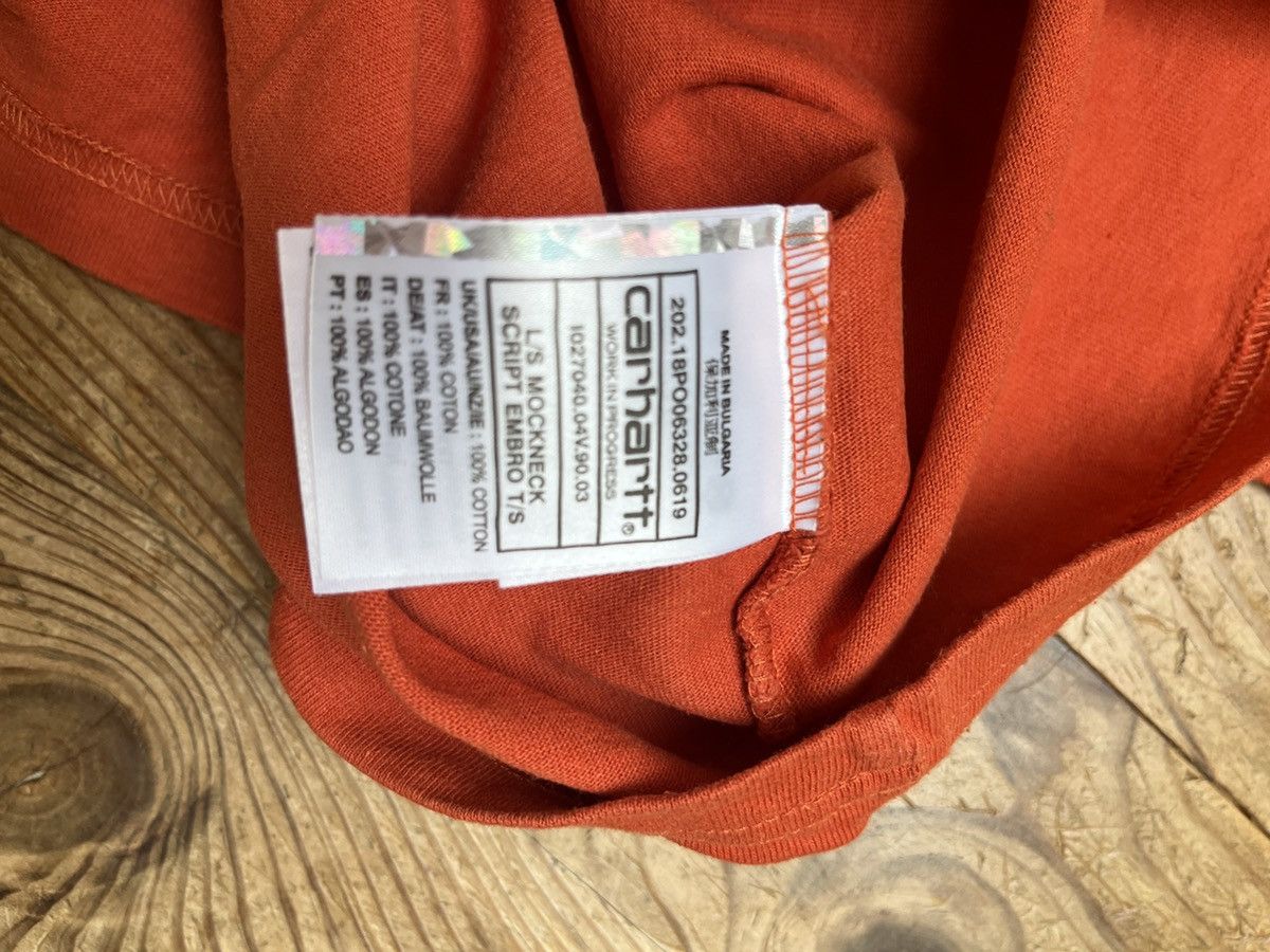 Carhartt Carhartt mock neck longsleeve tee Size US M / EU 48-50 / 2 - 5 Thumbnail